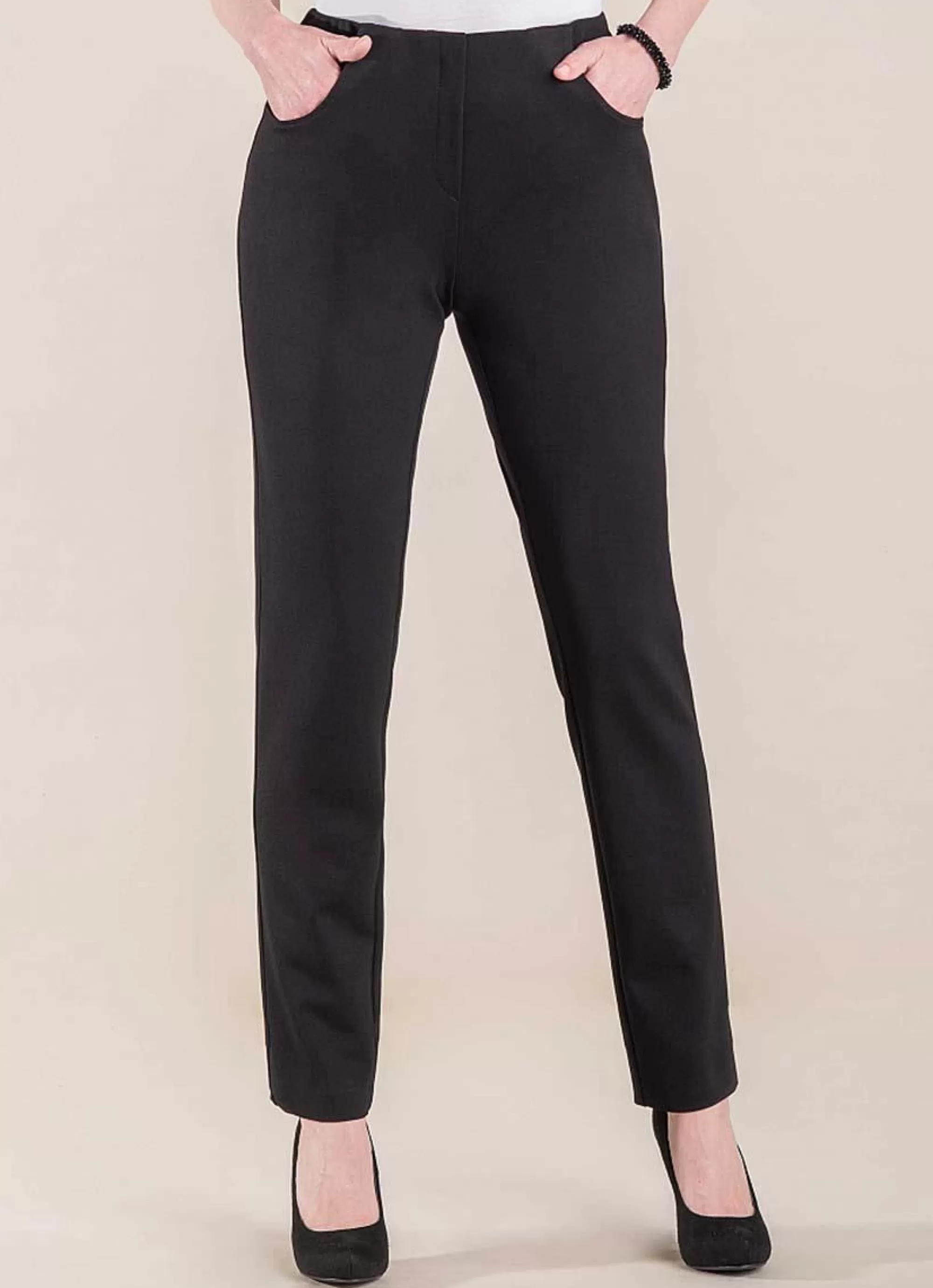 Flash Sale Adelina Pantalon Pamela Pull On 979607-3489-01 Zwart