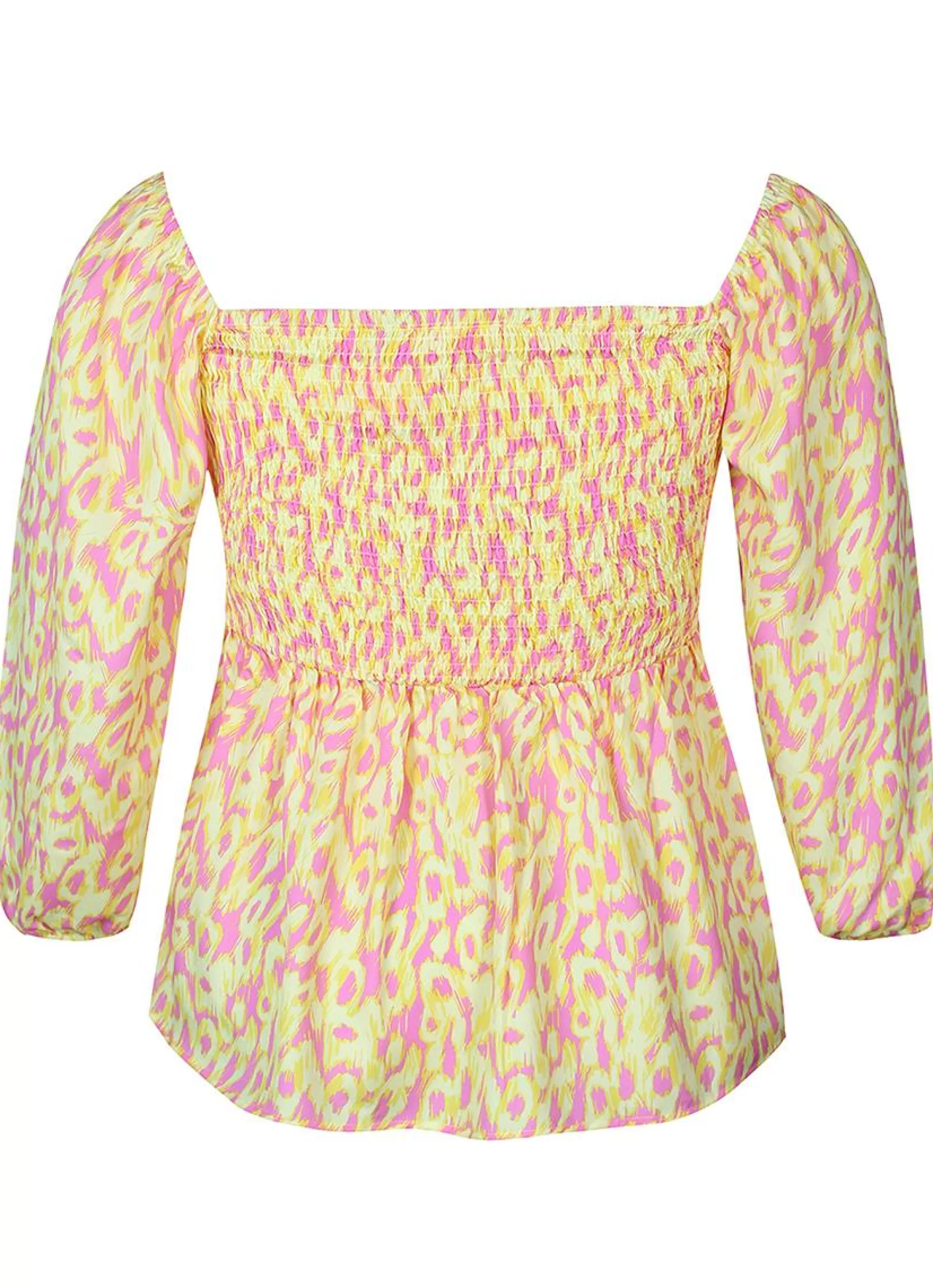 Cheap Anyday Blouse Safina 800050 - Geel/Roze