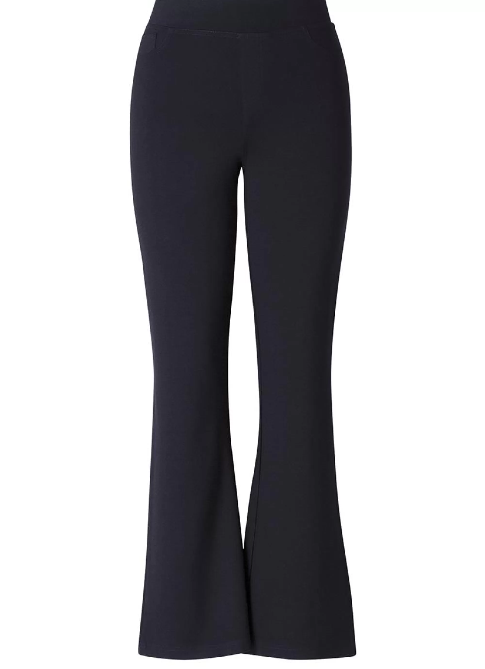 Hot Base Level Curvy Broek Allie 011 Dark Blue