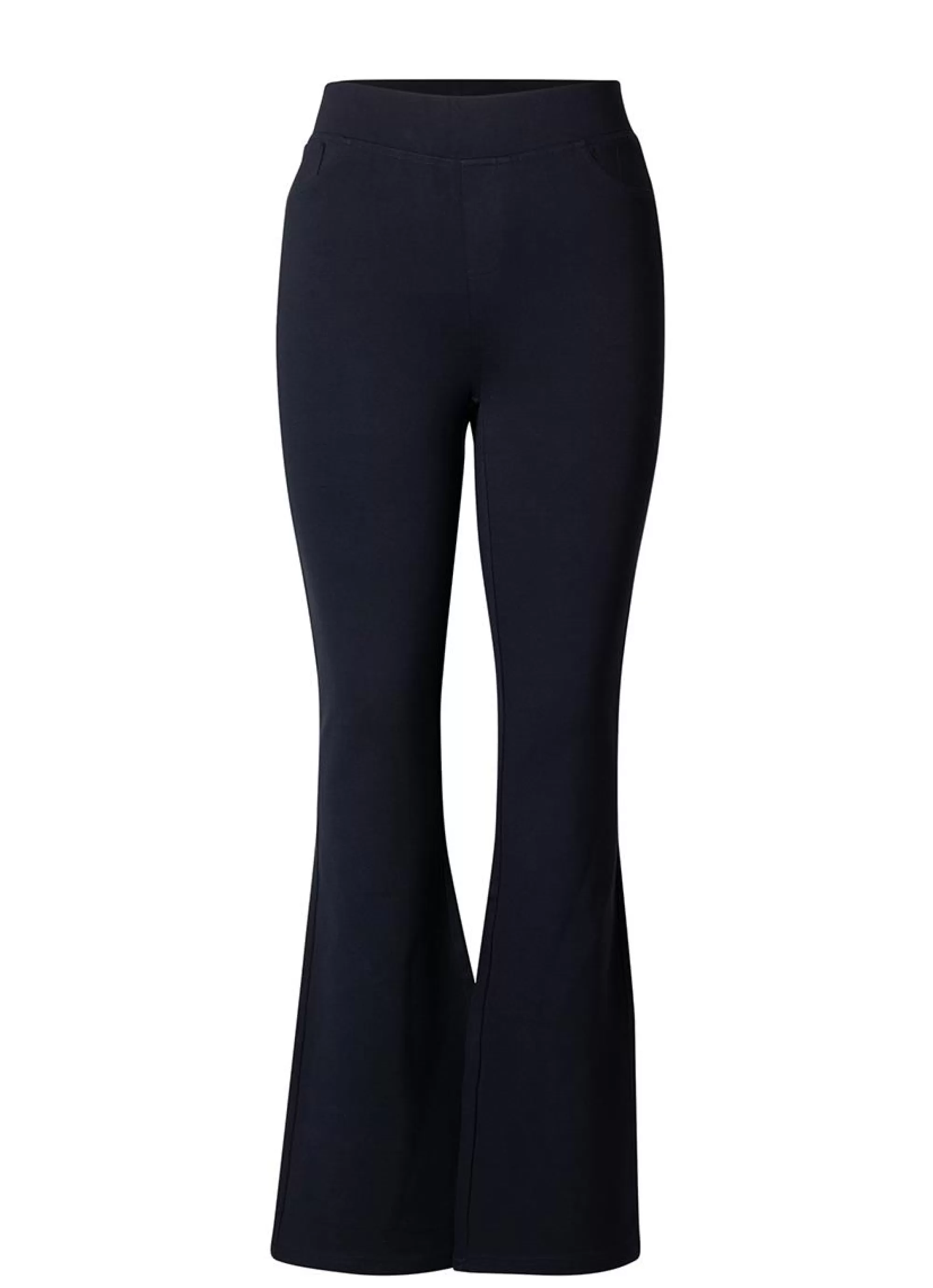 Hot Base Level Curvy Broek Allie 011 Dark Blue