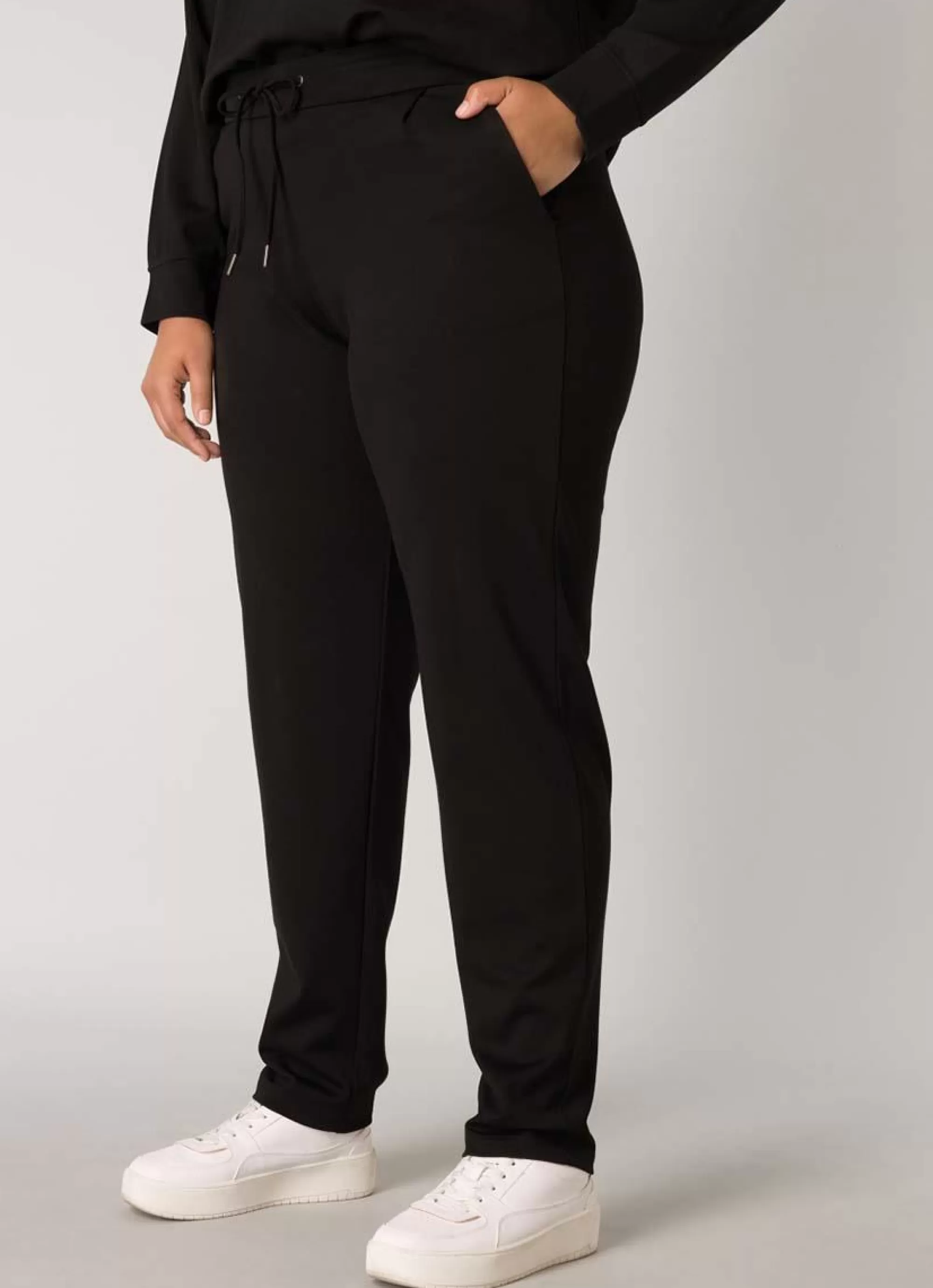 Fashion Base Level Curvy Broek Yoanna 078 Black