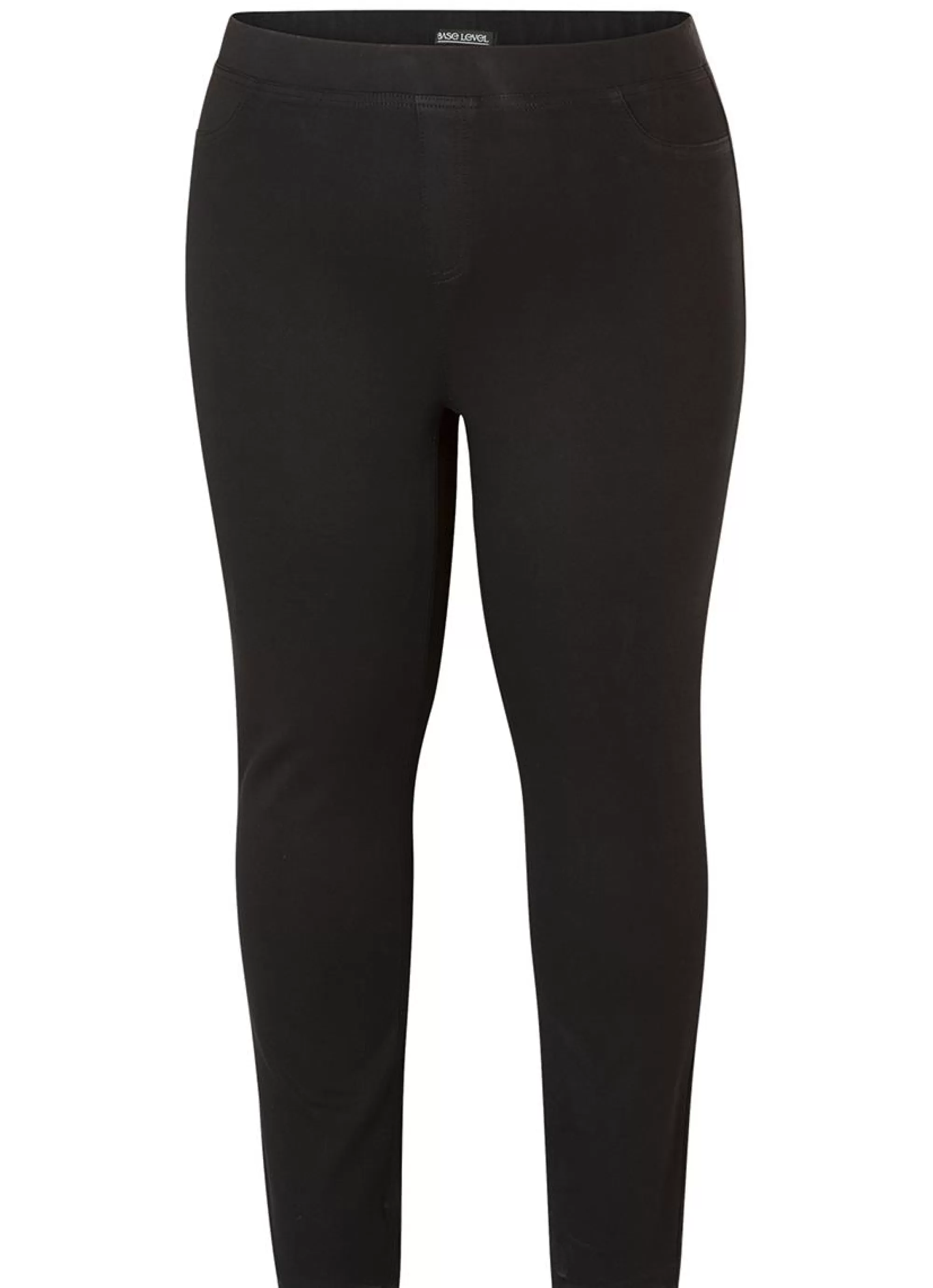 Best Sale Base Level Curvy Jegging Tessa 008 Black