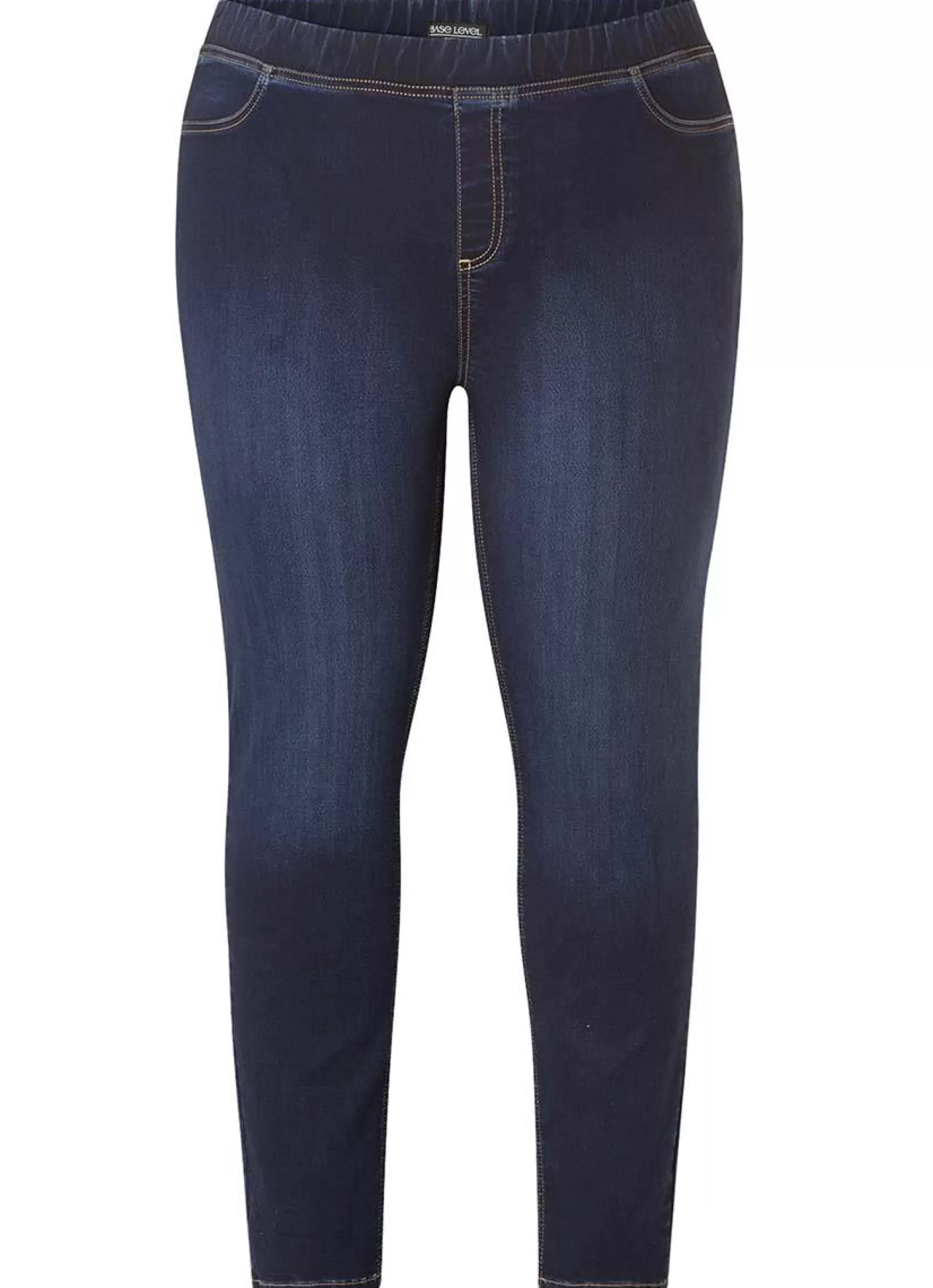 Best Sale Base Level Curvy Jegging Tessa 008 Denim Blue