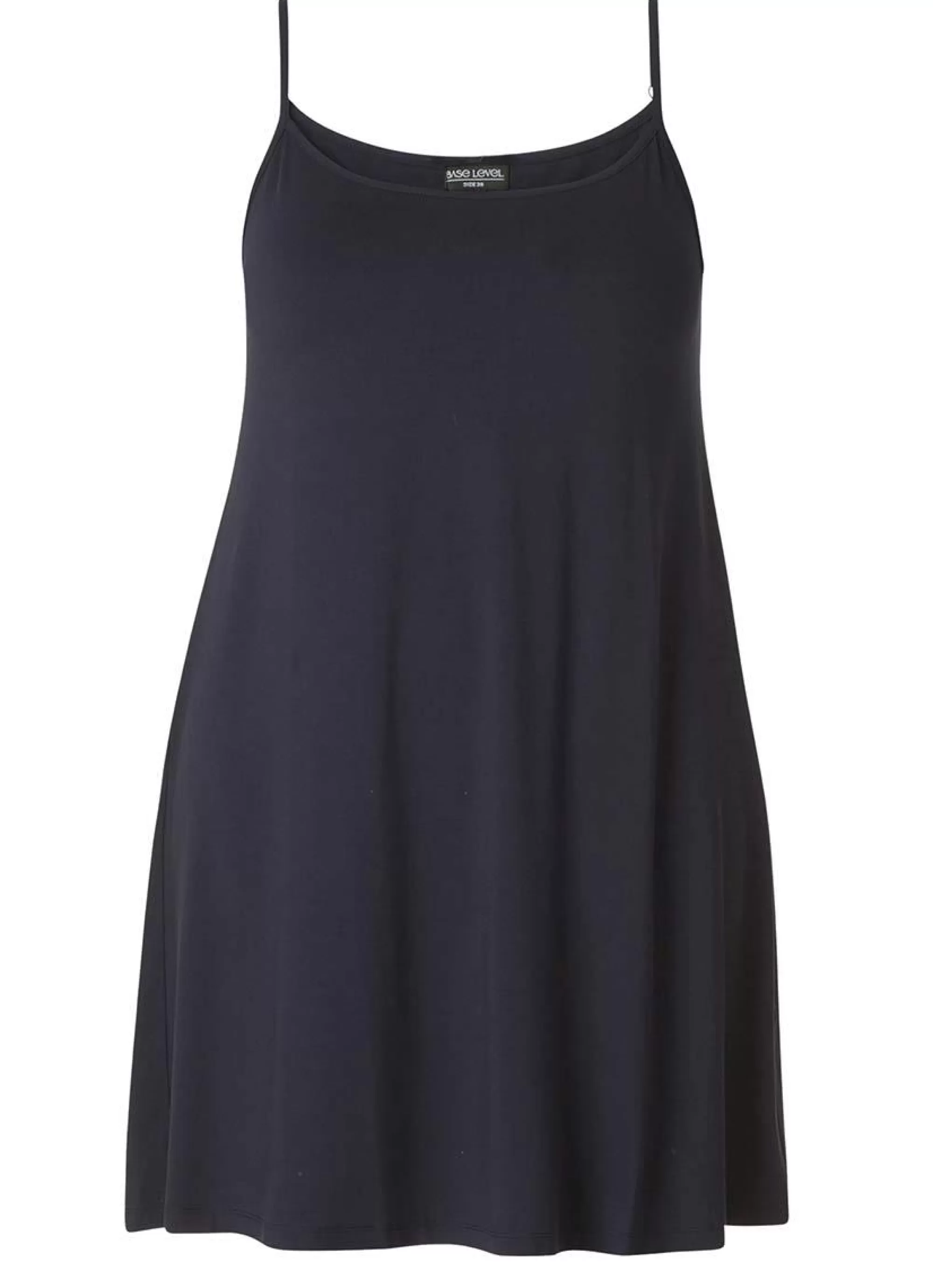 Hot Base Level Curvy Jurk Alissa 028 Dark Blue