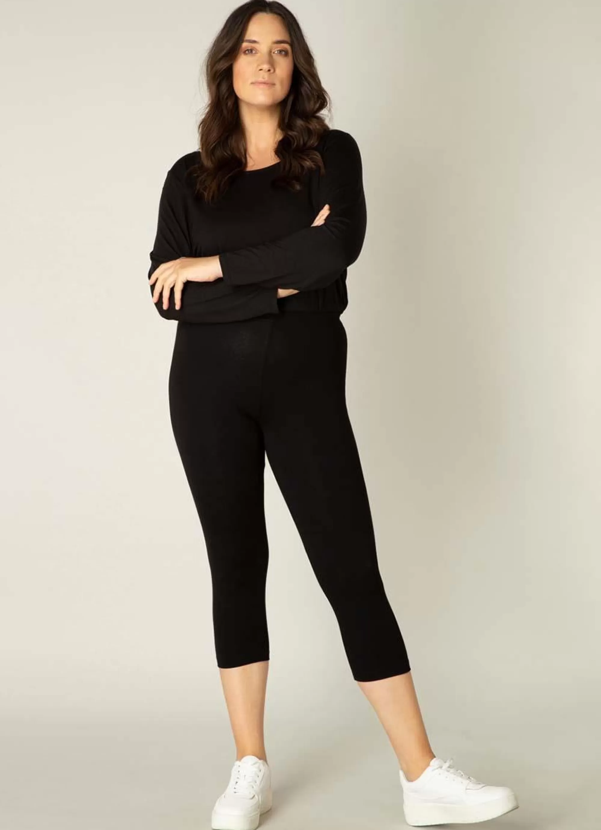 Sale Base Level Curvy Legging Audrey 025 Black