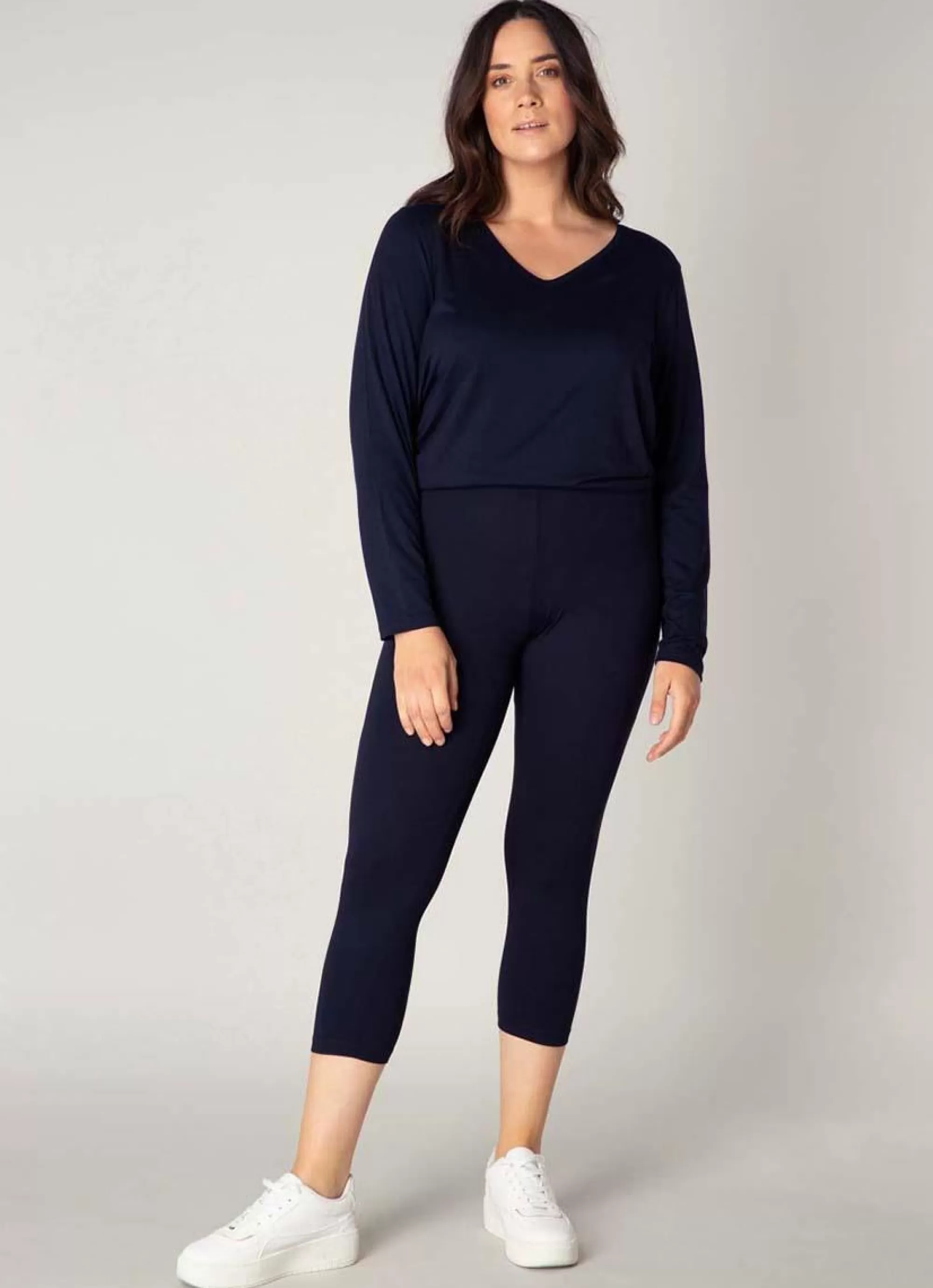 Online Base Level Curvy Legging Audrey 025 Dark Blue