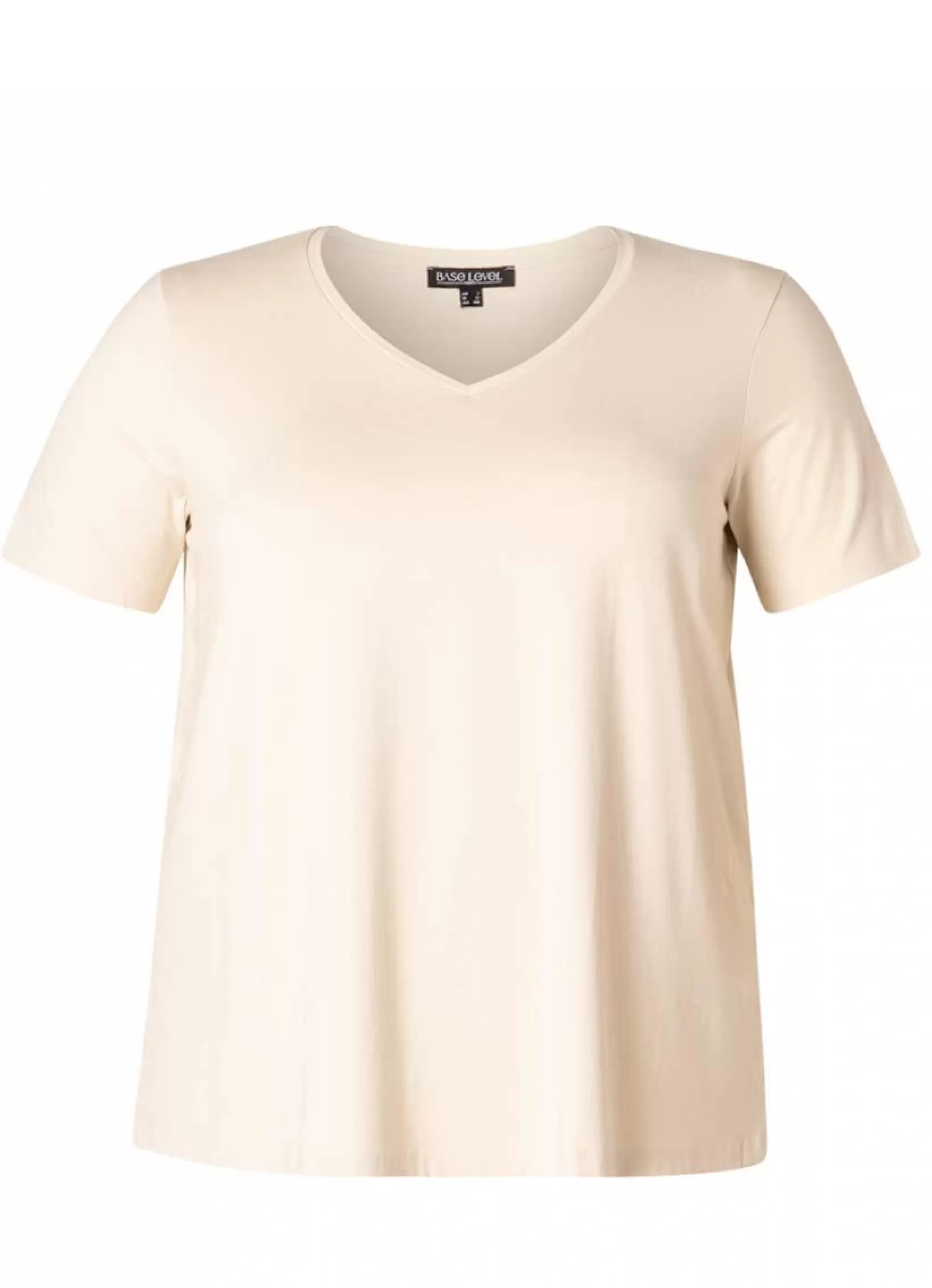 Best Base Level Curvy Shirt Alba 018 Light Beige