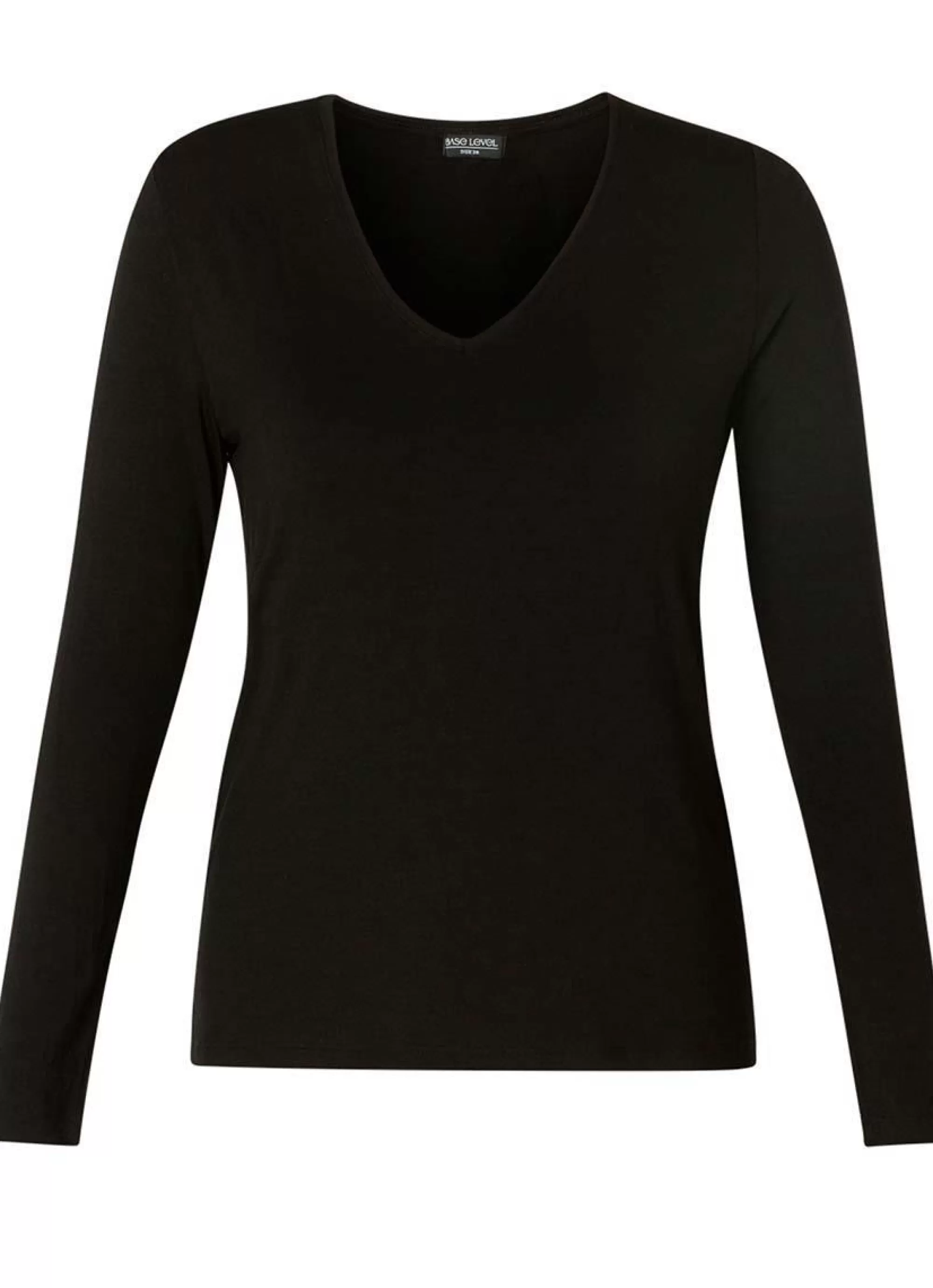 Best Sale Base Level Curvy Shirt Alize 036 Black