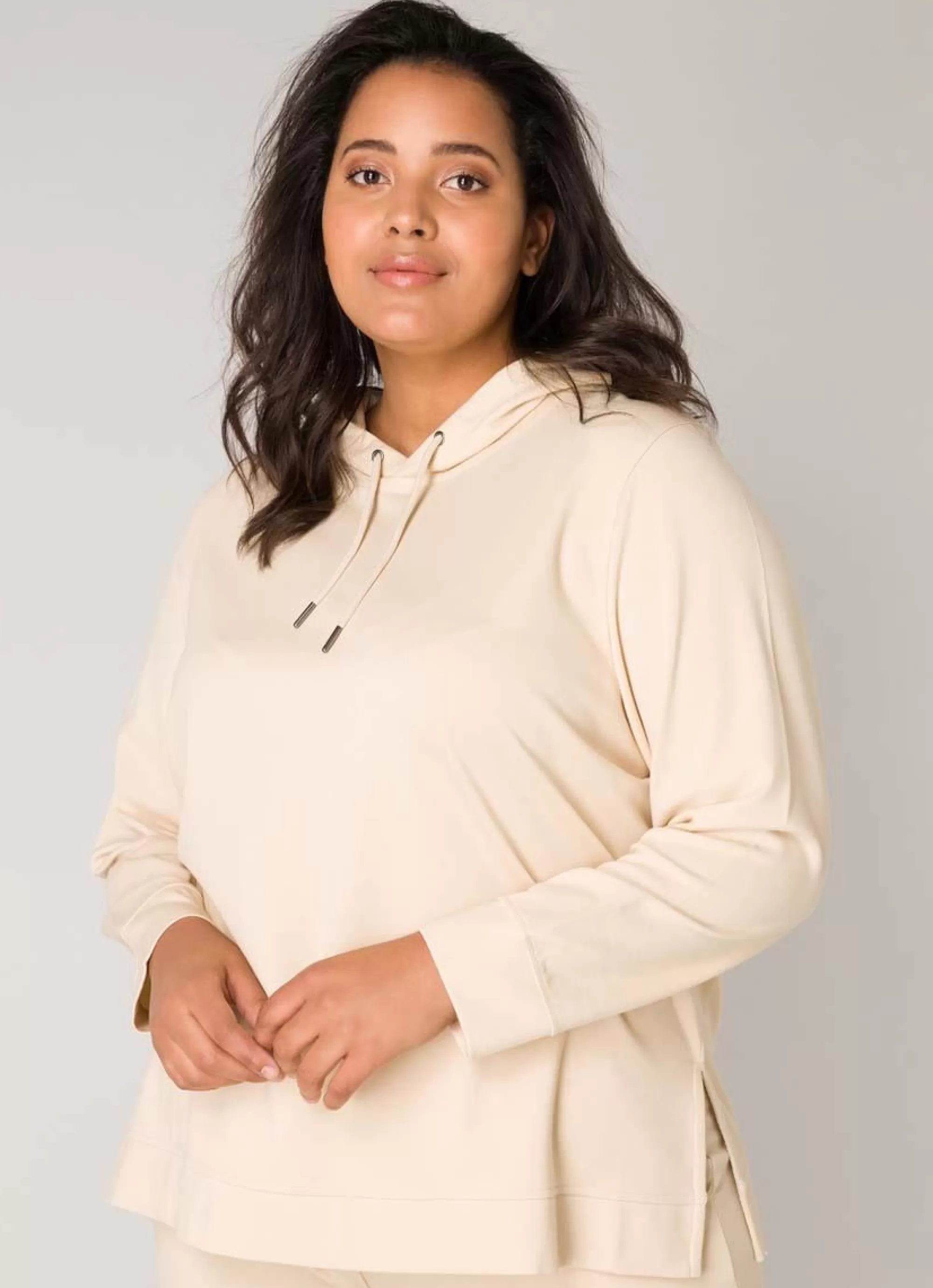 Store Base Level Curvy Sweater Yalisa 077 Light Beige