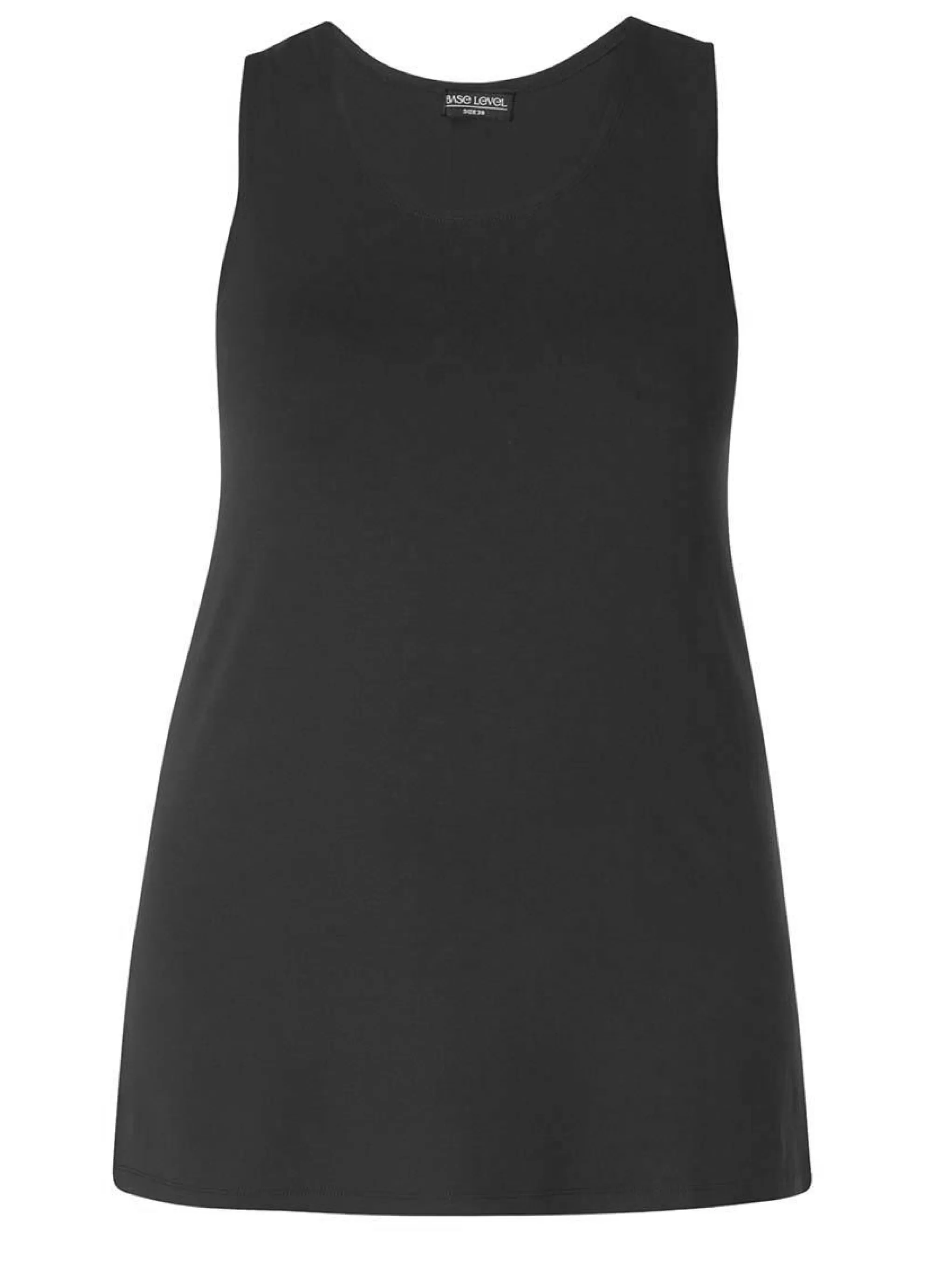 New Base Level Curvy Top Alicia 006 Black