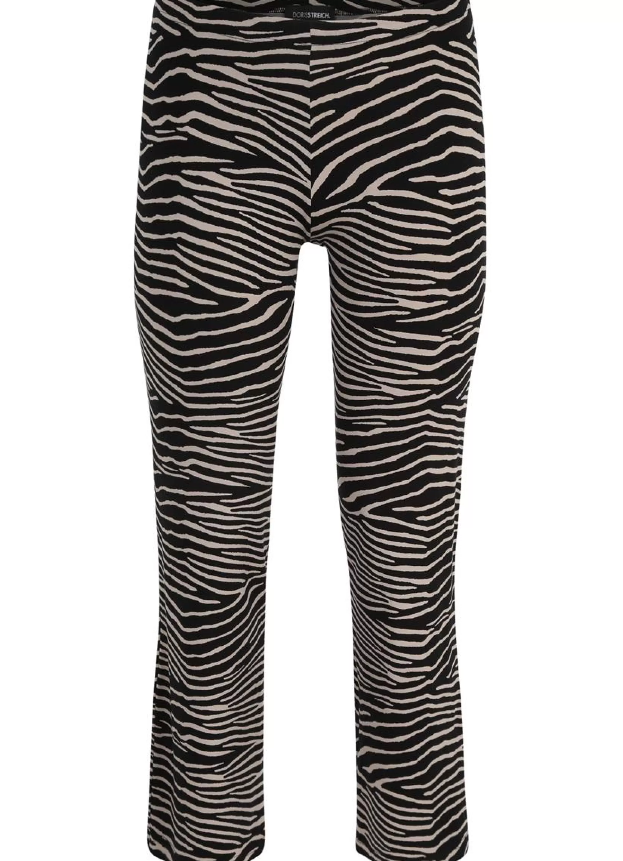 Outlet Doris Streich Broek 809159 - 82 Zwart/Zand