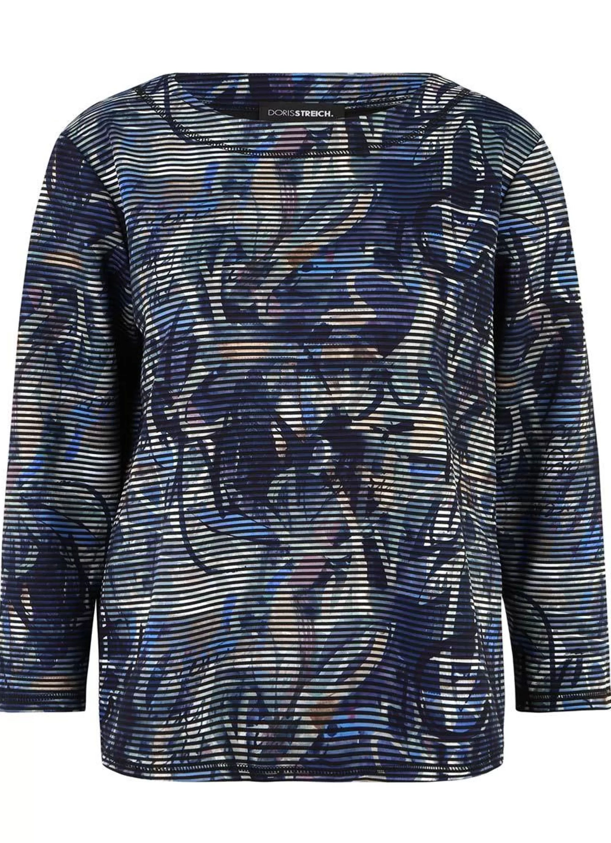 Shop Doris Streich Trui 325208 - 56 Blauw,Zand