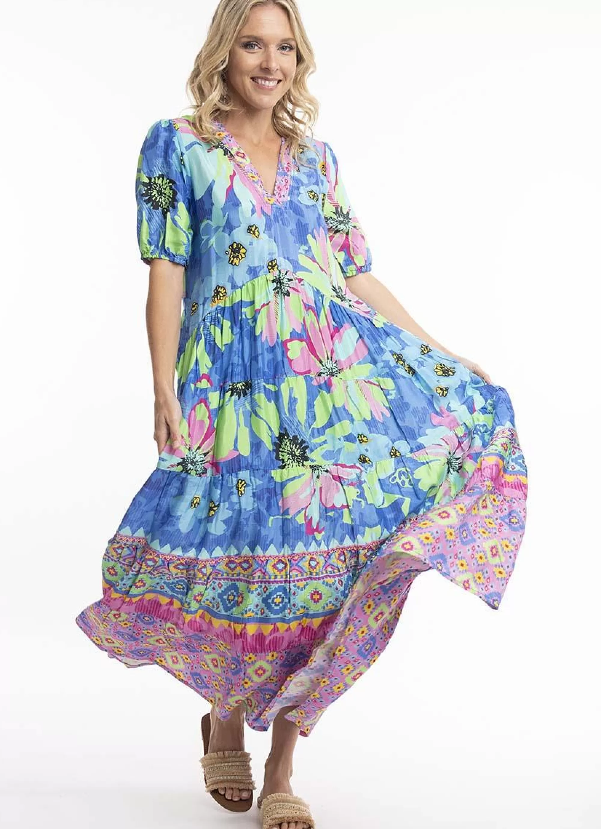 New Orientique Escape By Dress Isabelle 3165 - Print