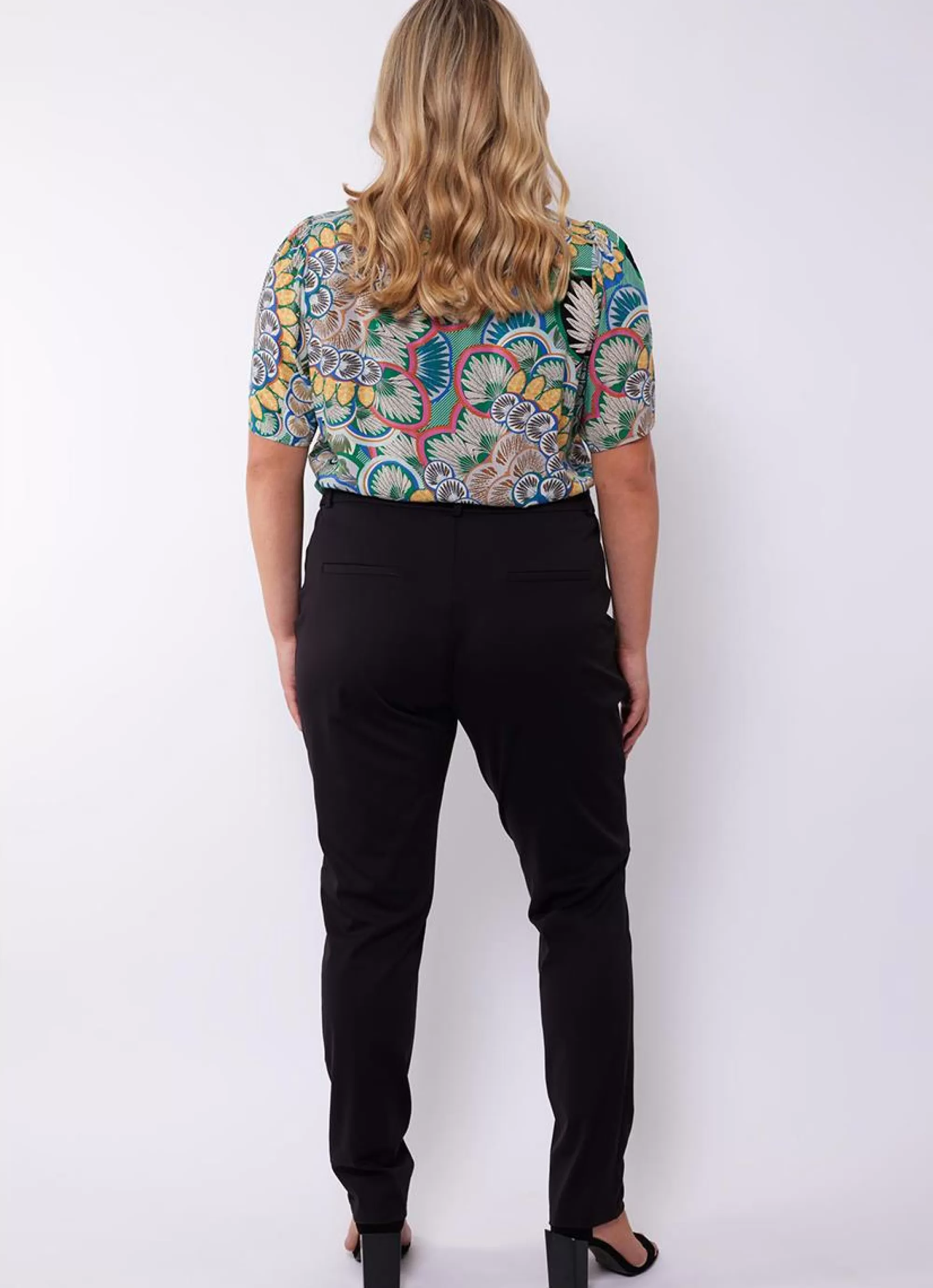 Online Exxcellent Broek Terry 24Vze03 - 001 Zwart