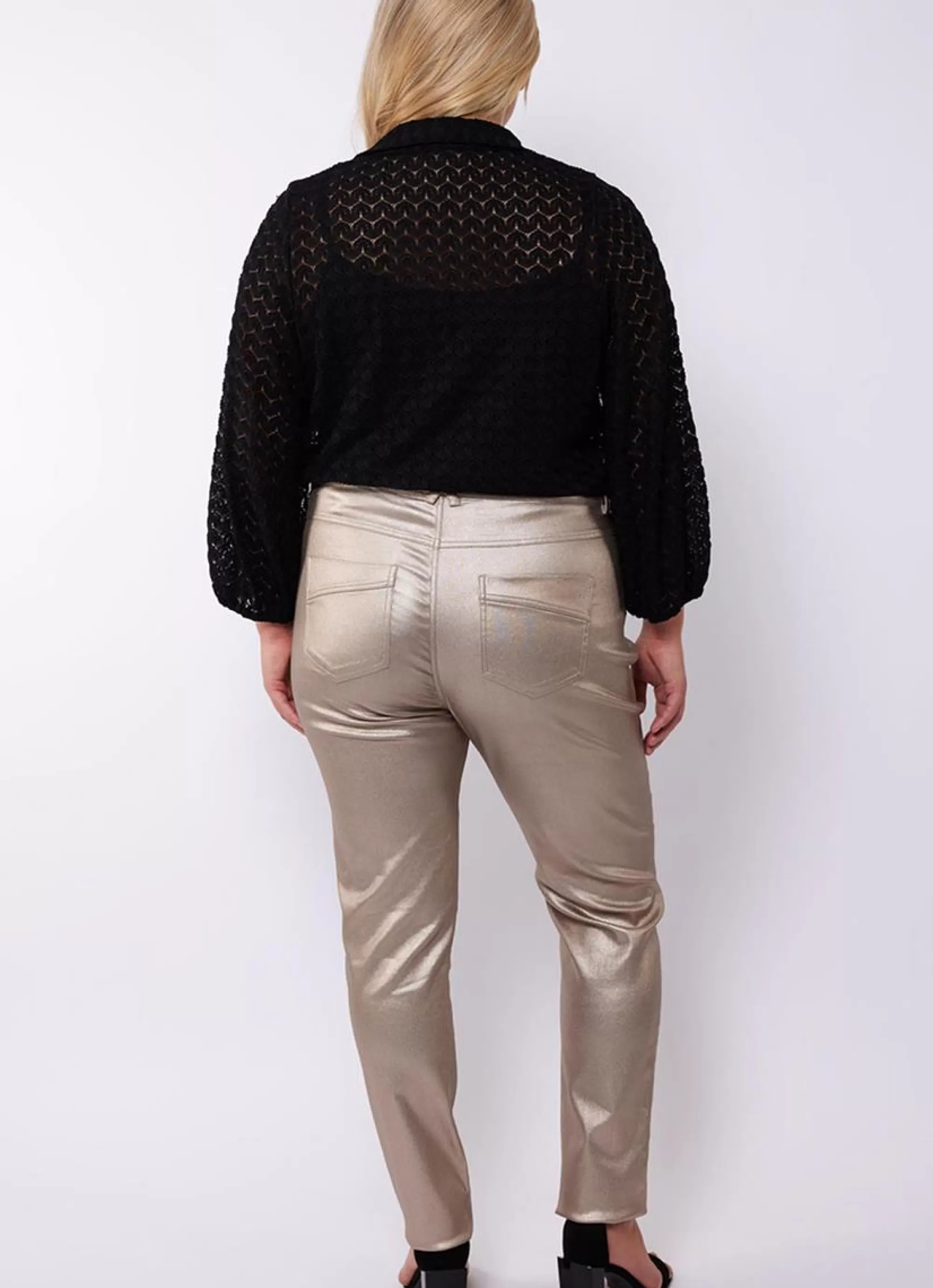 Cheap Exxcellent Broek Vesna 24Vqe22 - 006 Lichtgoud