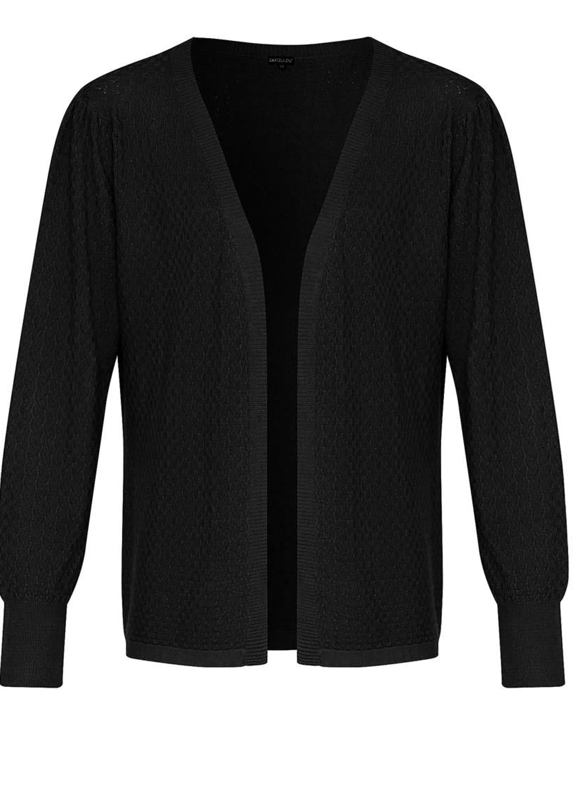 Discount Exxcellent Vest Rosalin 23Nje03 - 001 Zwart