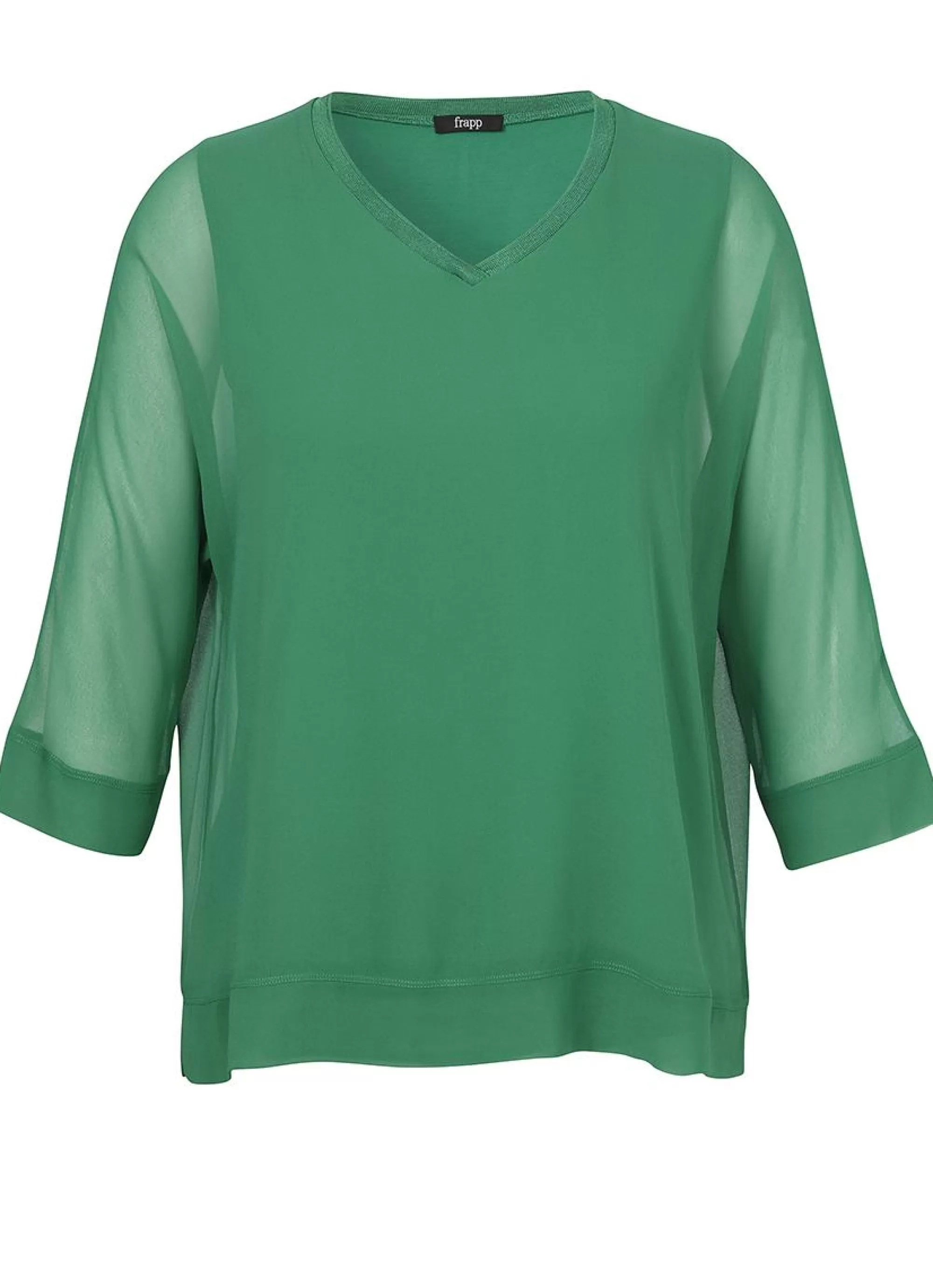 Discount Frapp Shirt 2306216- 544 Jollygreen