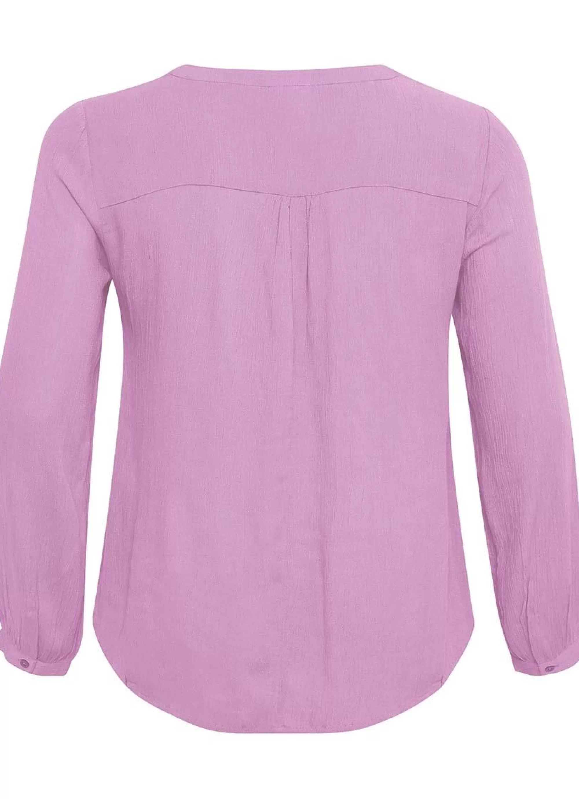 Sale * Kaffe Curve Blouse Ami Ls 10580001 - 152218 Pink Frosting