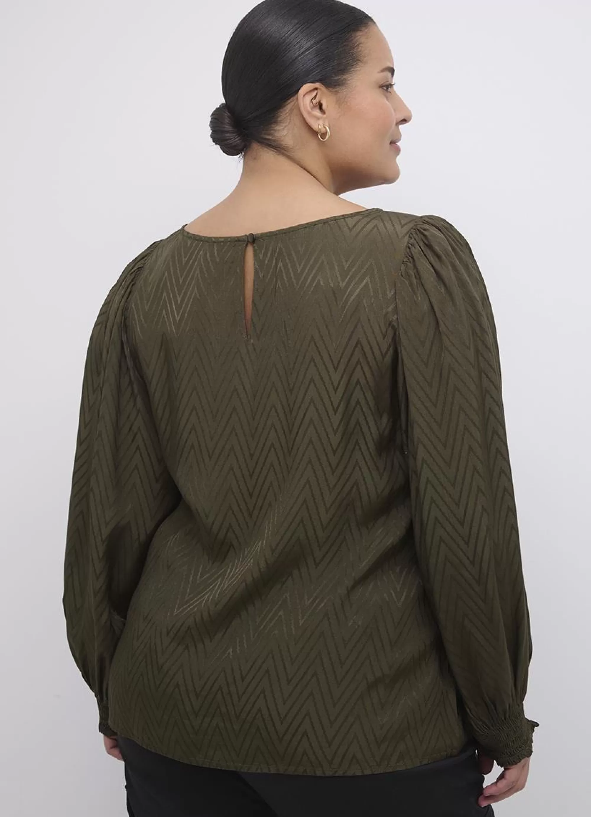 Outlet Kaffe Curve Blouse Julieet 10581896 - 190414 Forest Night