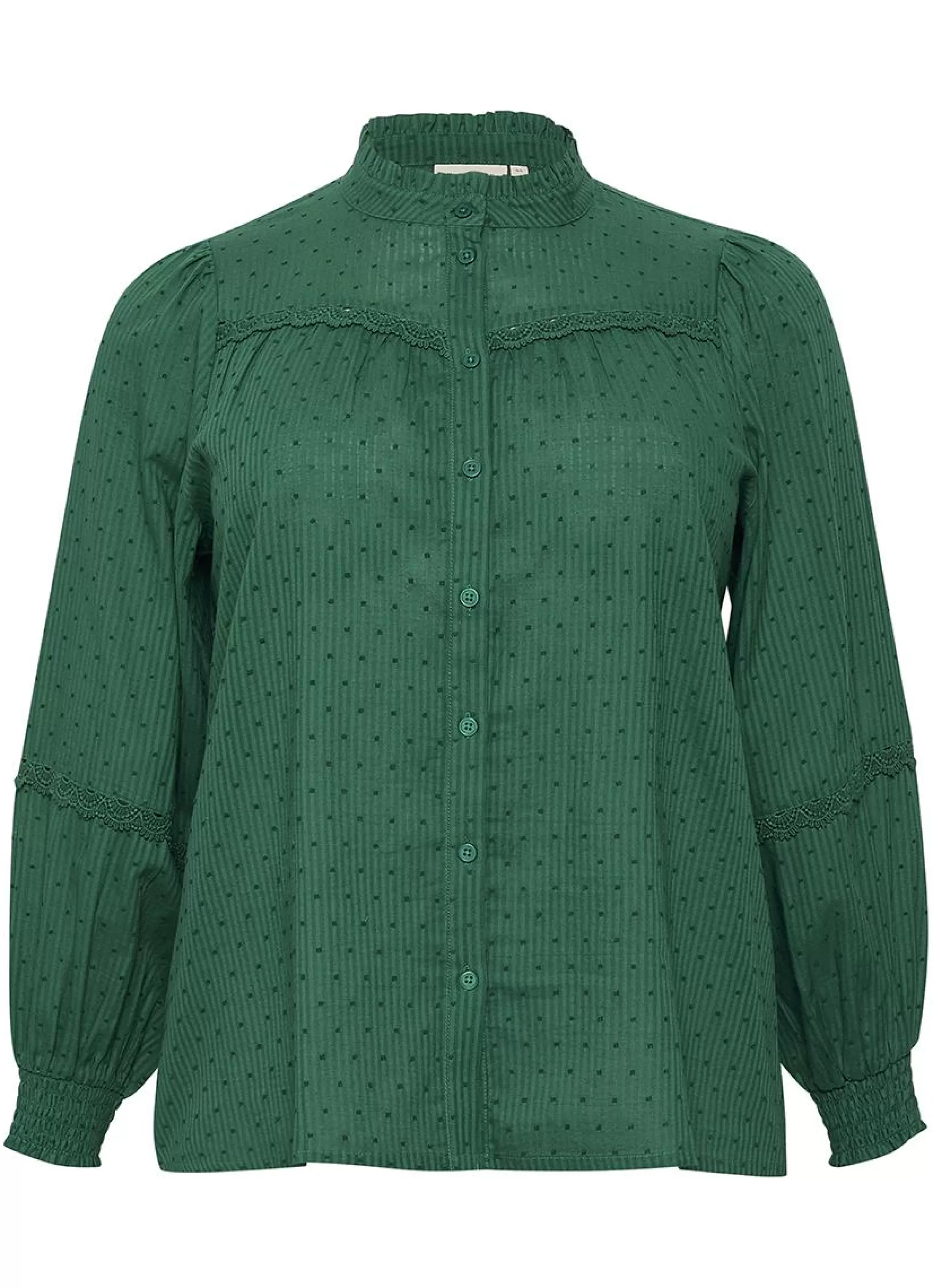 Online Kaffe Curve Blouse Silla 10581817 - 195421 Aventurine