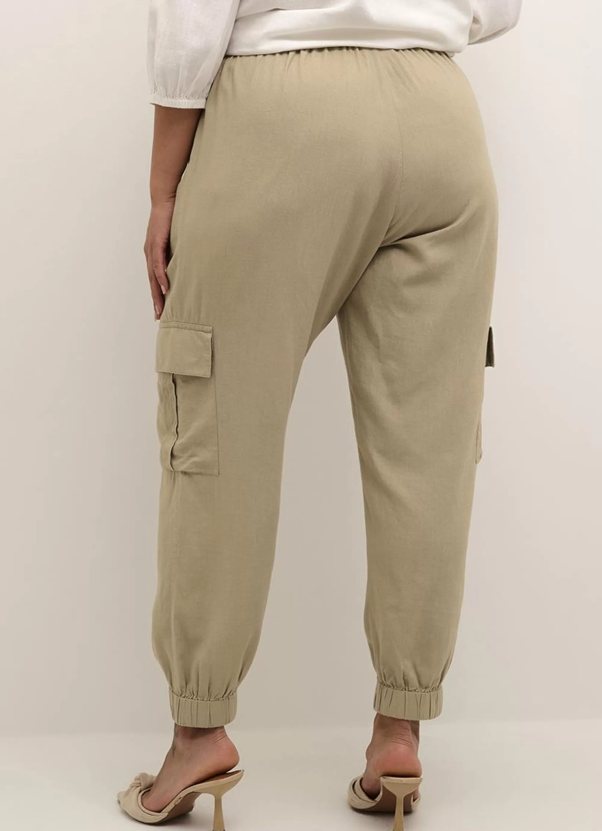 Cheap Kaffe Curve Cargo Pants Mille 10582219 - 171109 Chichilla