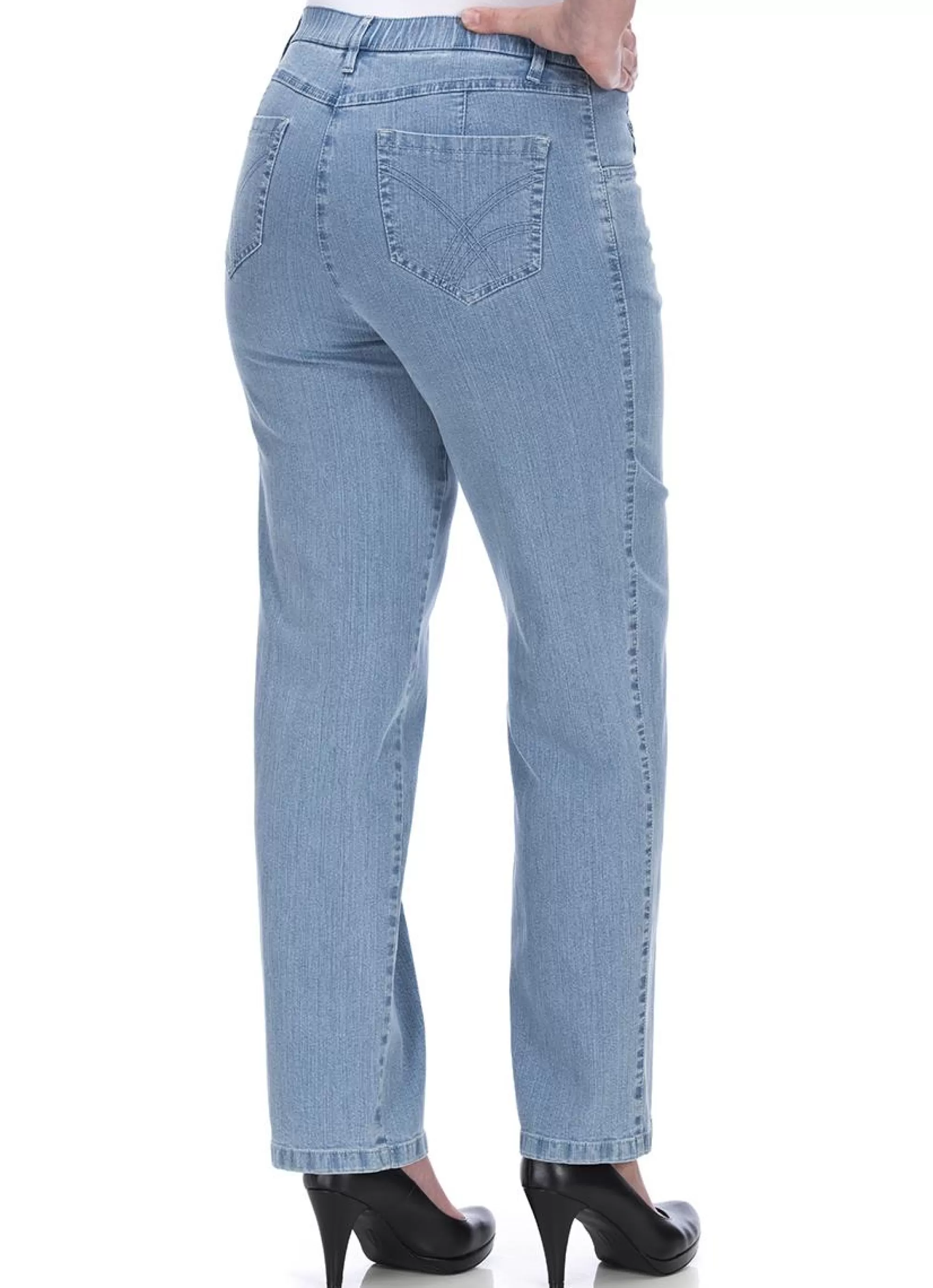 Discount * Kjbrand Broek Babsie 23020-6020-608 Licht Blauw