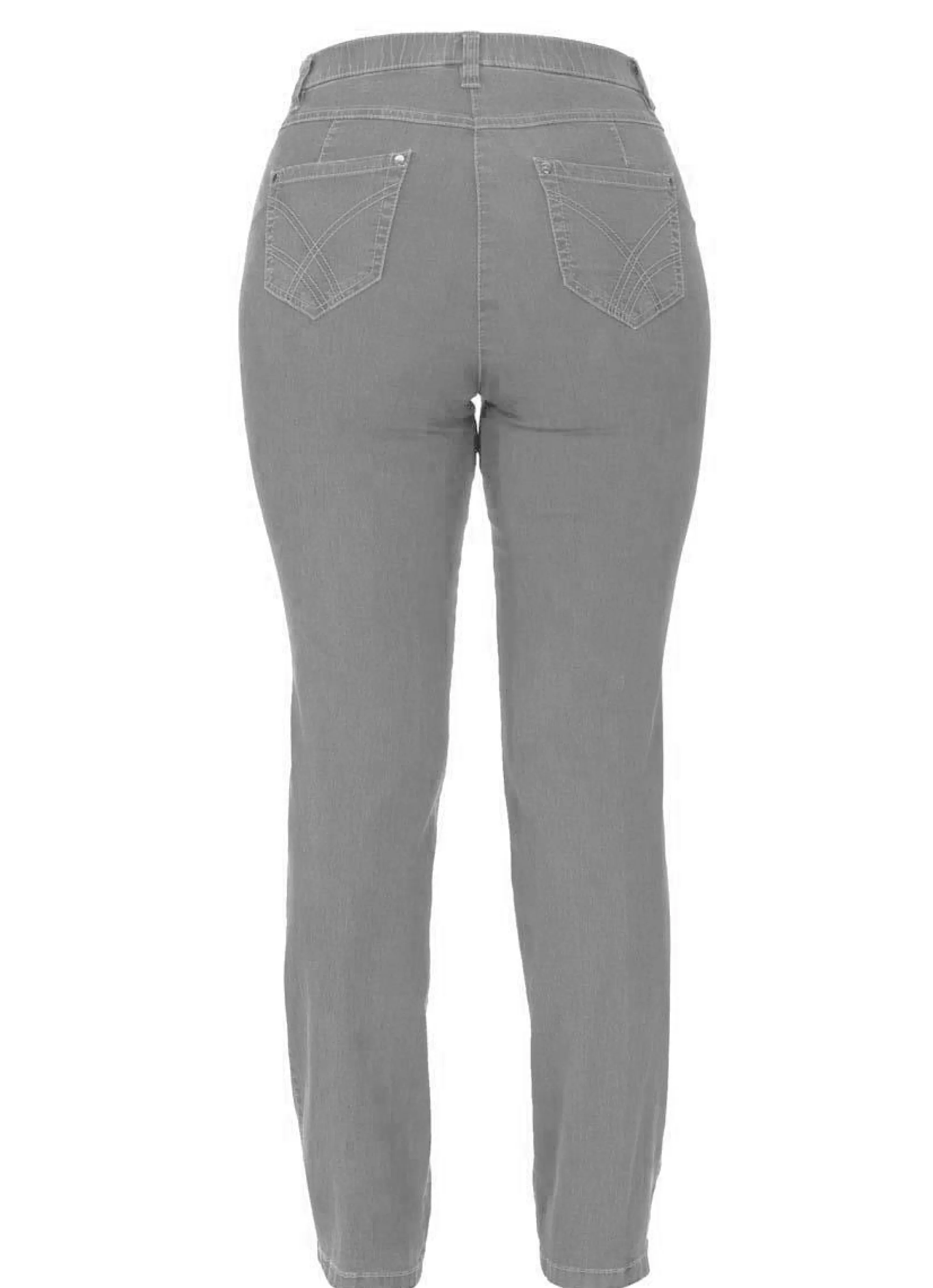 Hot * Kjbrand Broek Betty 24618-6244-604 Licht Grijs