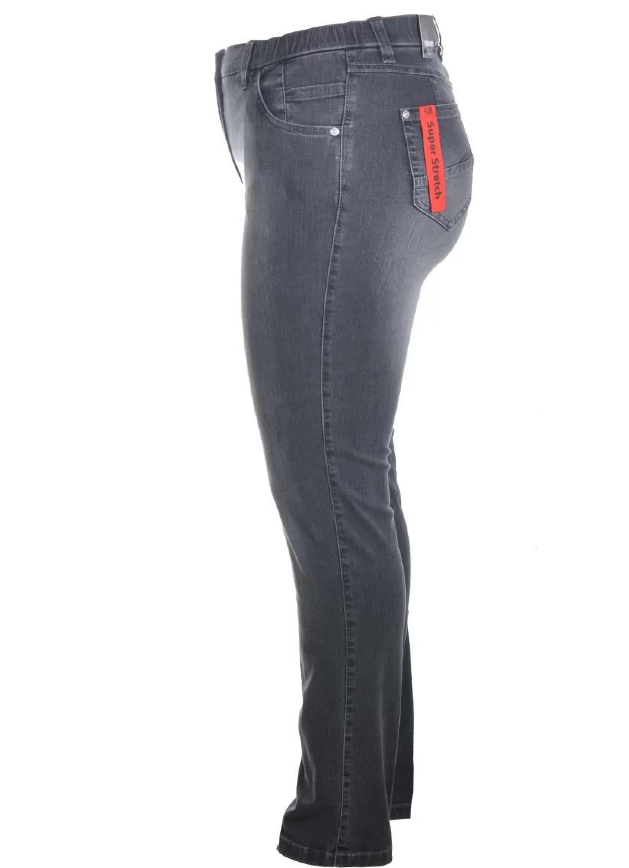 Fashion KjBrand Jeans Betty Cs Rohre 24170-6881-601 Nearly Black Faded