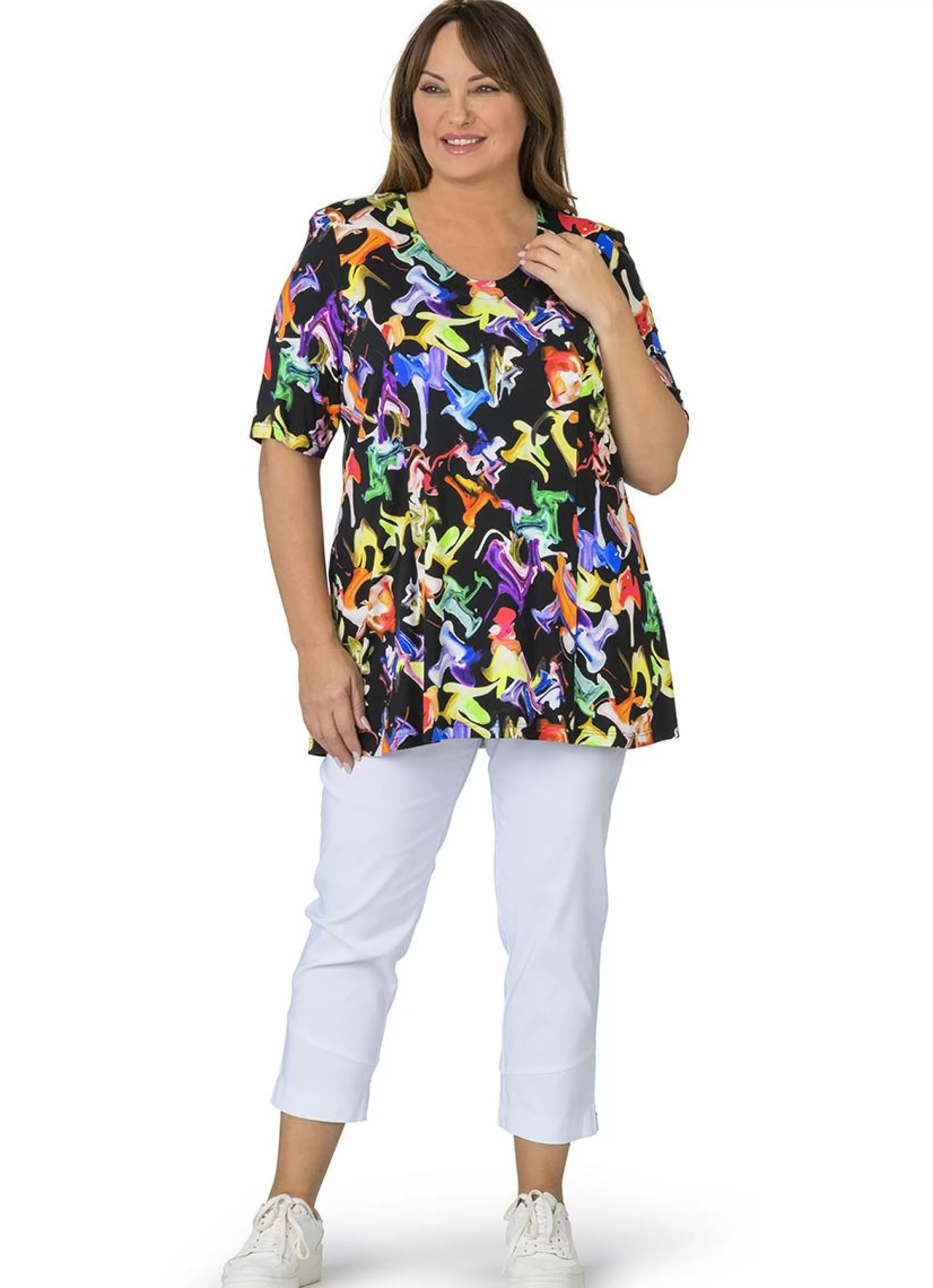New Mona Lisa Shirt 504-36-98 Multicolor
