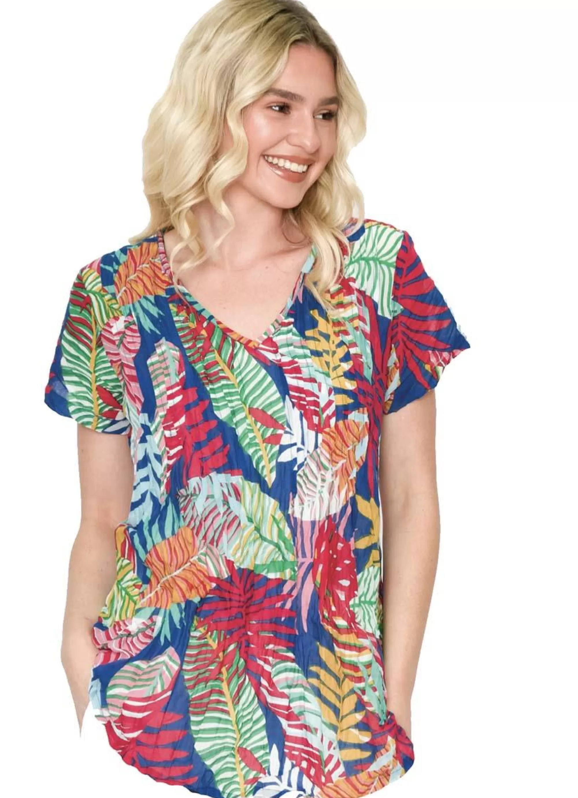 Shop Orientique One Summer By Blouse Kayla Dw24F - Print 2
