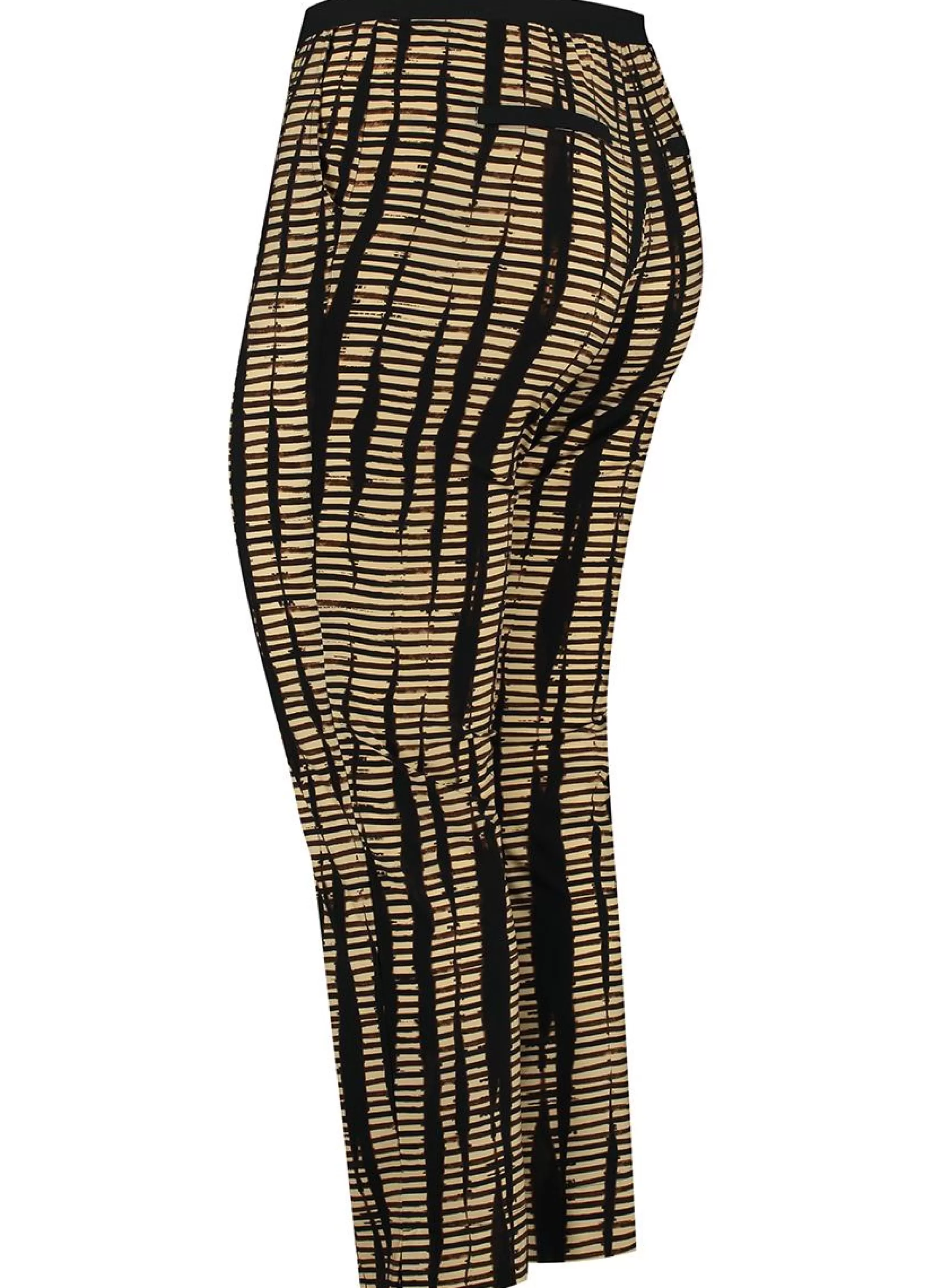 Outlet Plusbasics Pants 7/8 Travel 18201063-425 Striped Safari