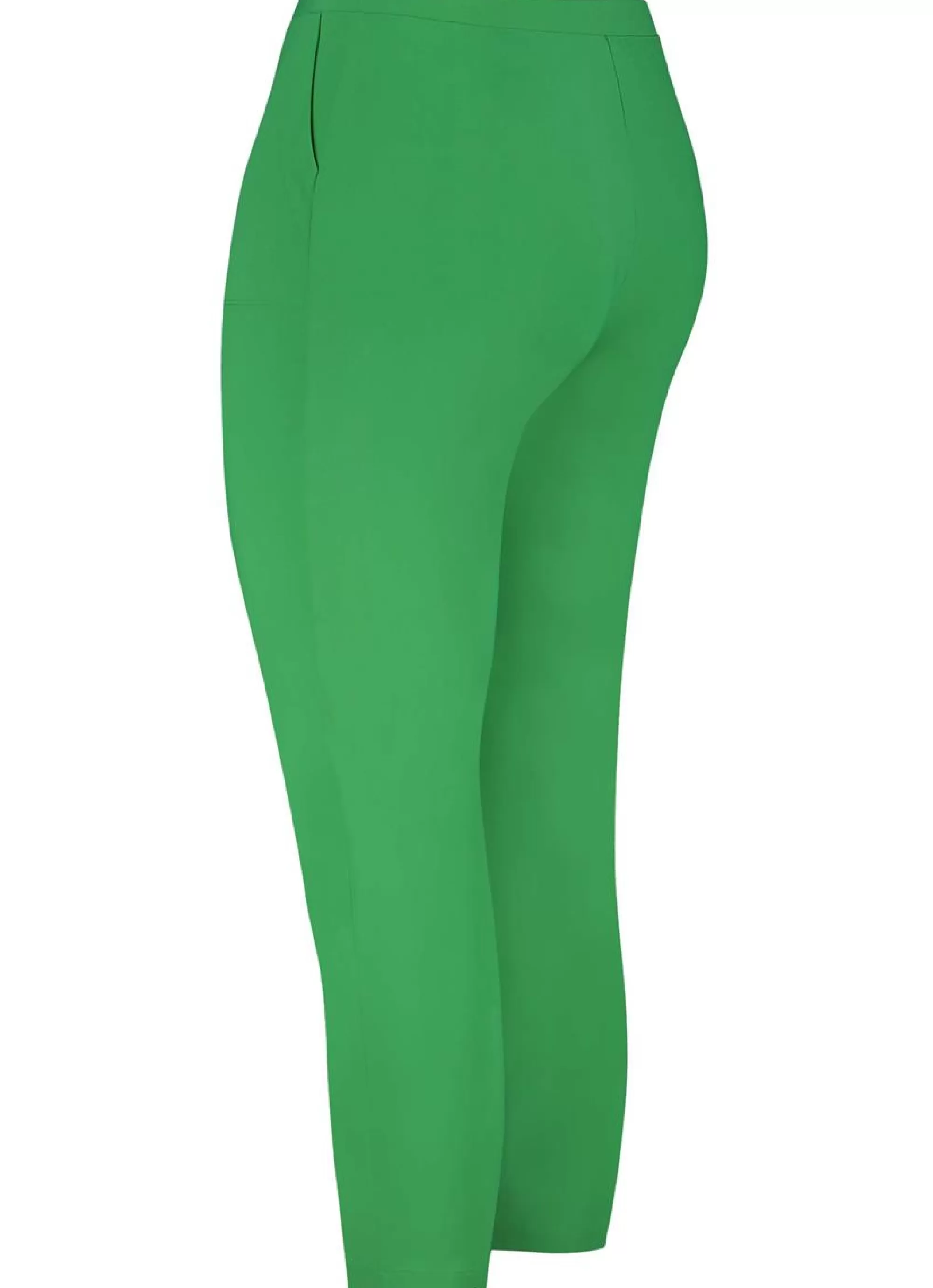 Online Plusbasics Pants Tight Travel 10241564 - 633 Forest Green