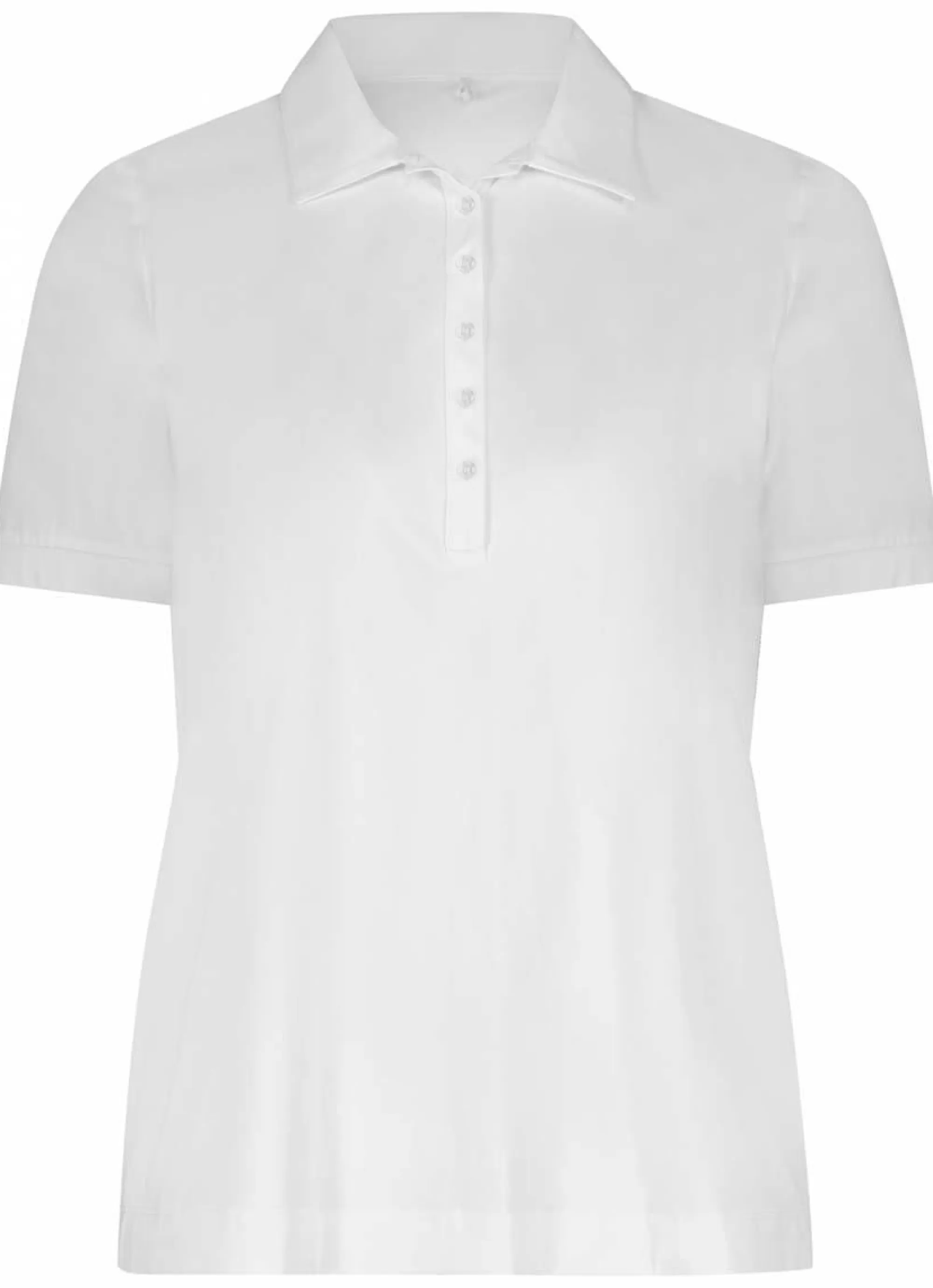 Shop Plusbasics Polo Shirt Travel 10223172 - 100 White