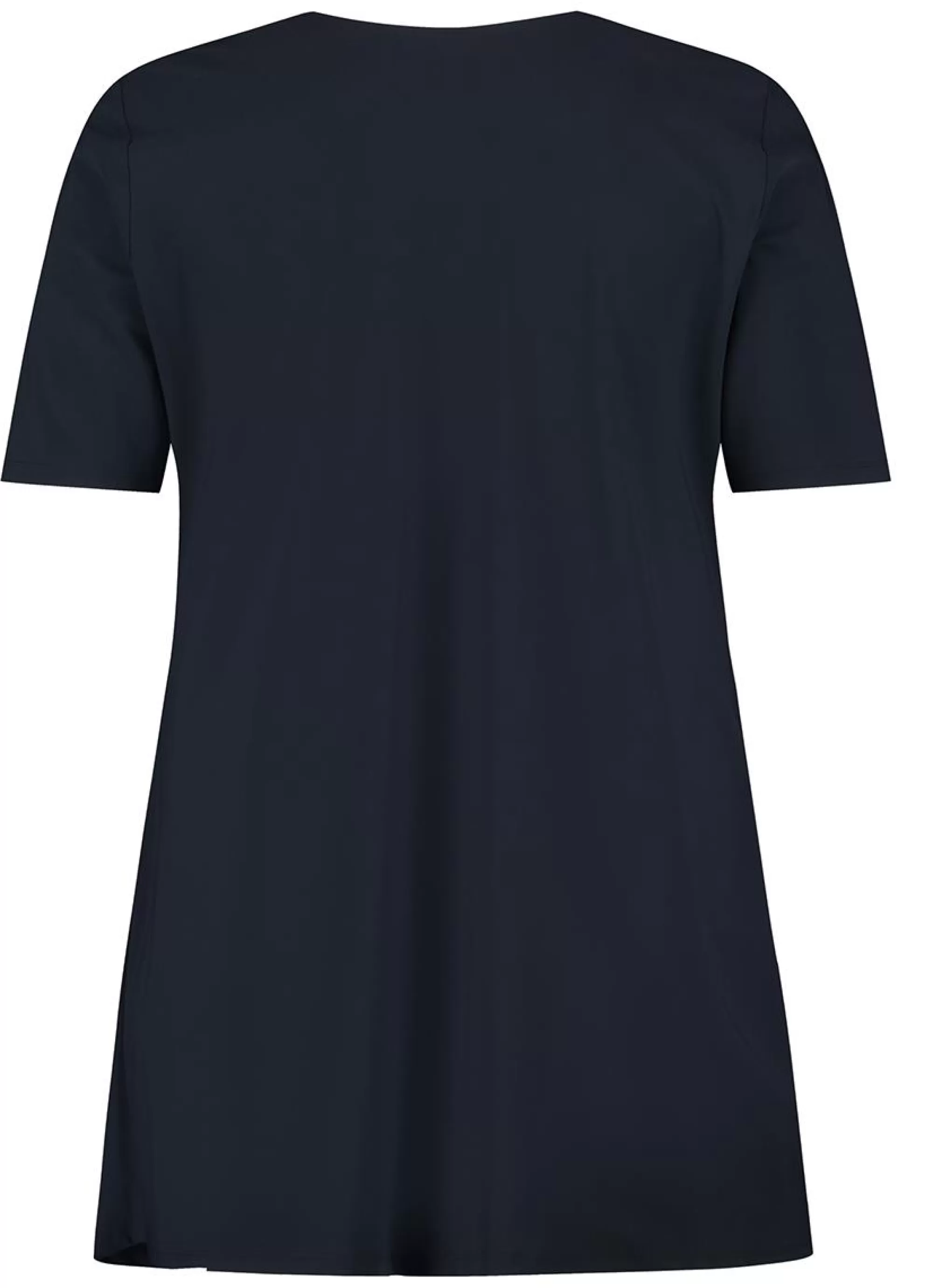 Shop Plusbasics Wrap Top Ss Travel 10211292 - 243 Navy