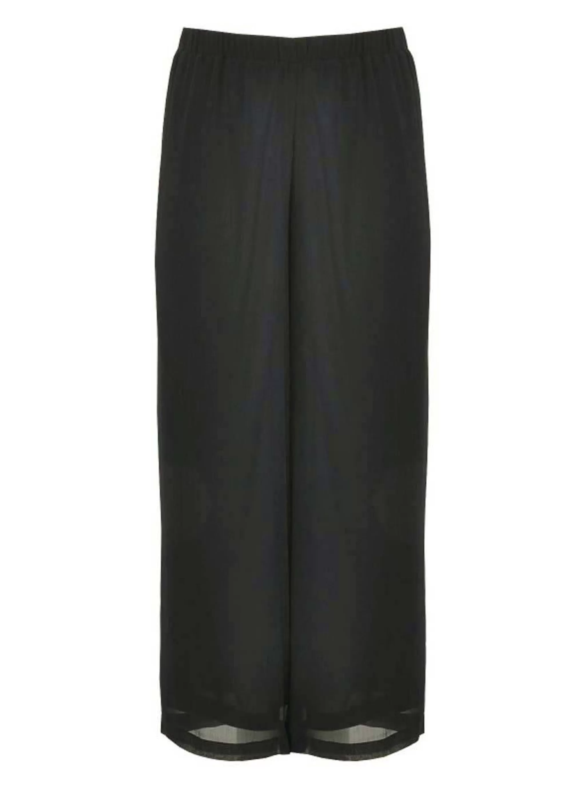 Clearance * Prachtige Basic Voile Broek Van Yoek. B5538. Grote Maten Mode.