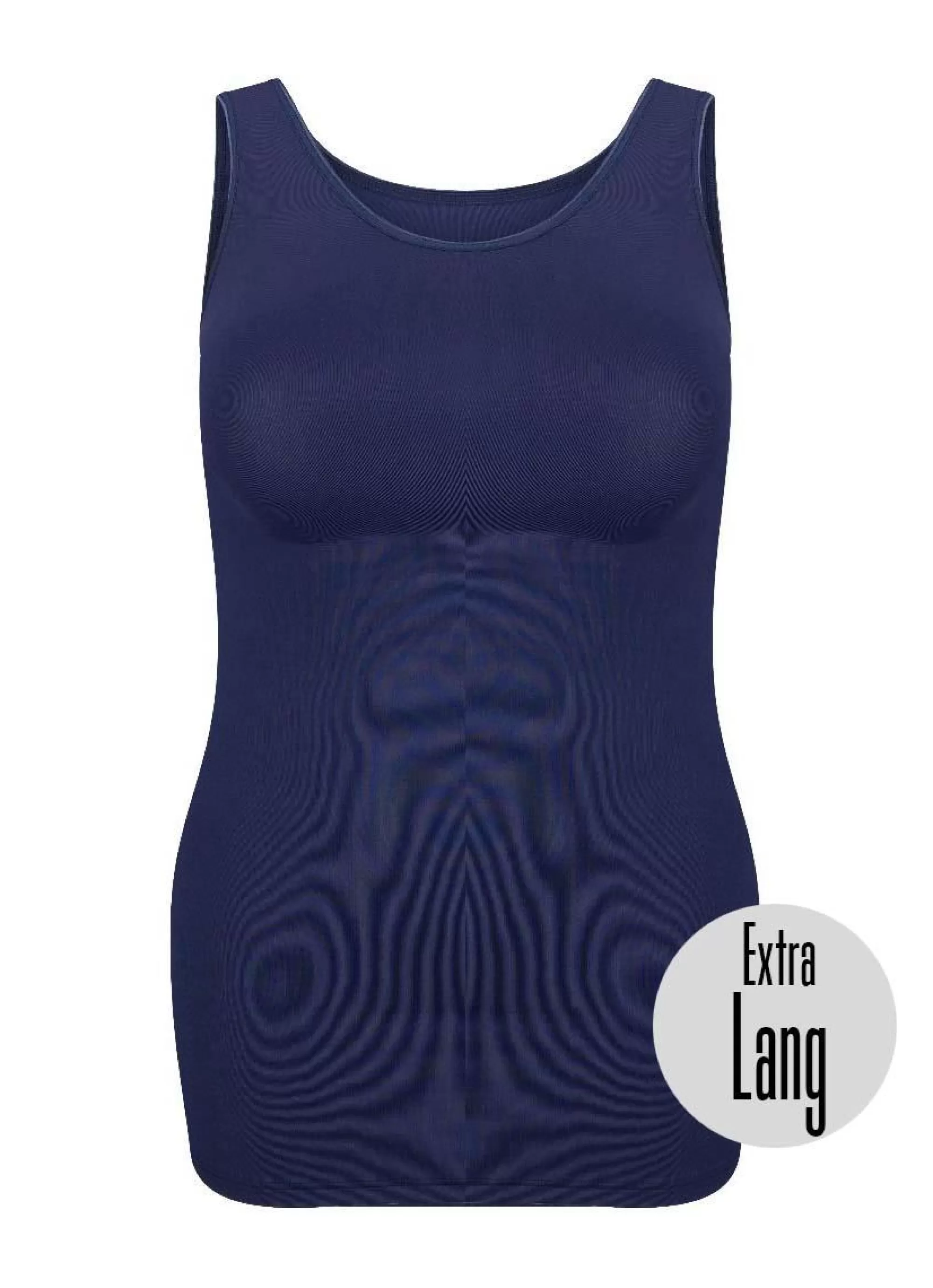 Discount Rj Bodywear Rj Pure Color Dames Hemd Extra Lang 32-025-202 Donker Blauw
