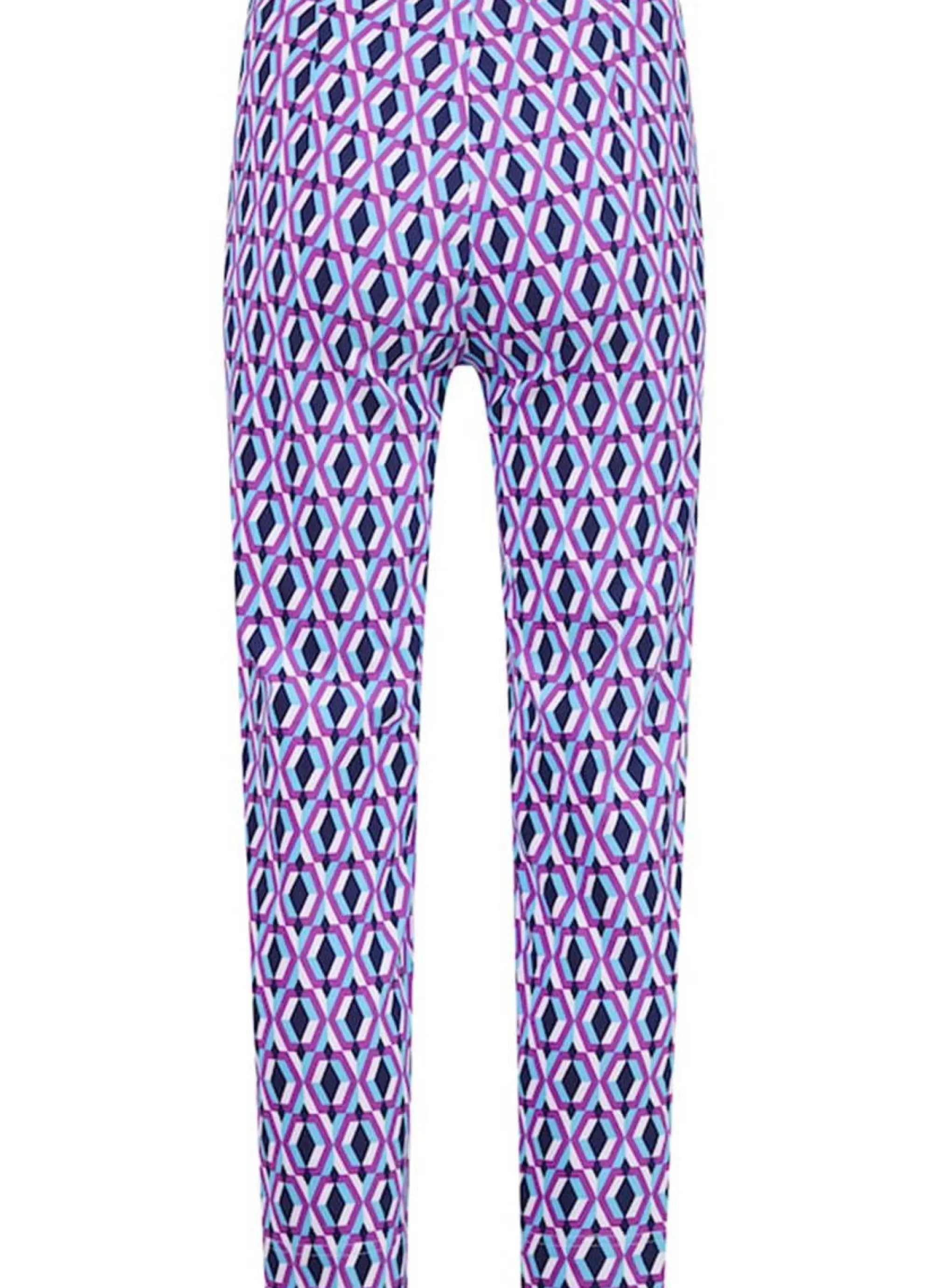 Clearance Robell Broek Rose 51622-5449 Marine-Paars-Blauw