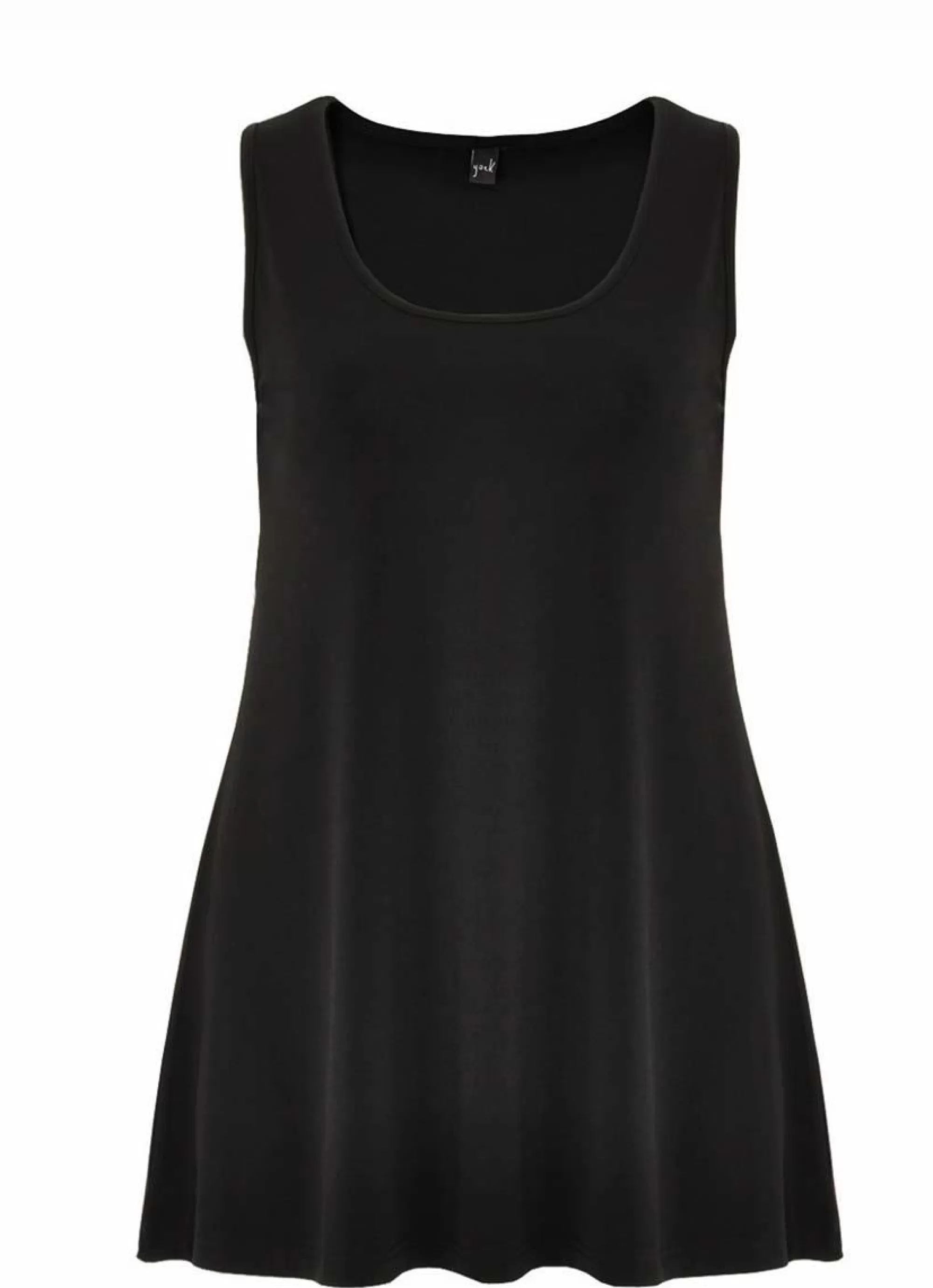 Cheap Yoek Singlet Flare Dolce B4082 Zwart. Grote Maten Mode Online.