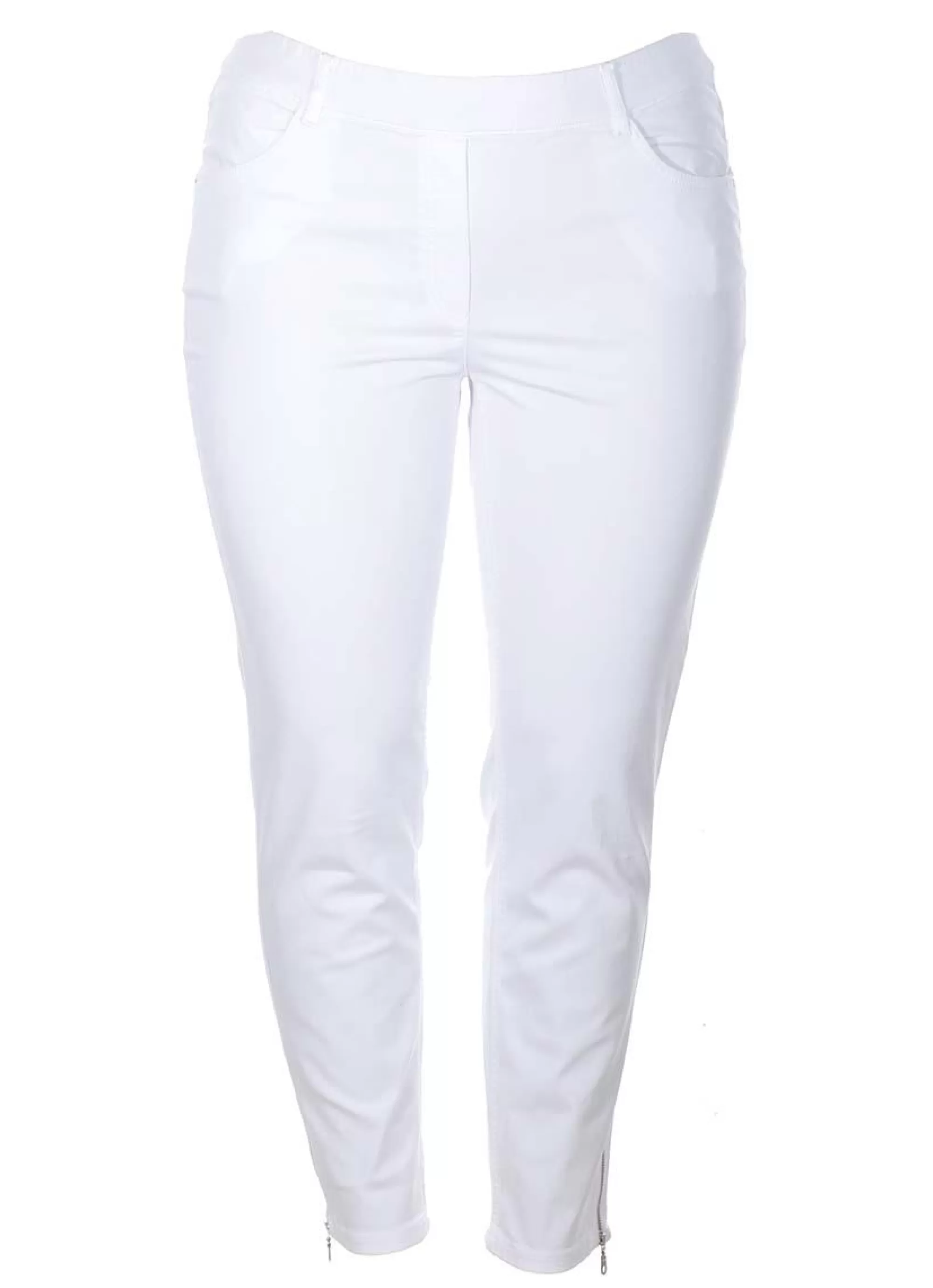 Best Sale Stark Broek Janna 72 Zip 4367-01Wit