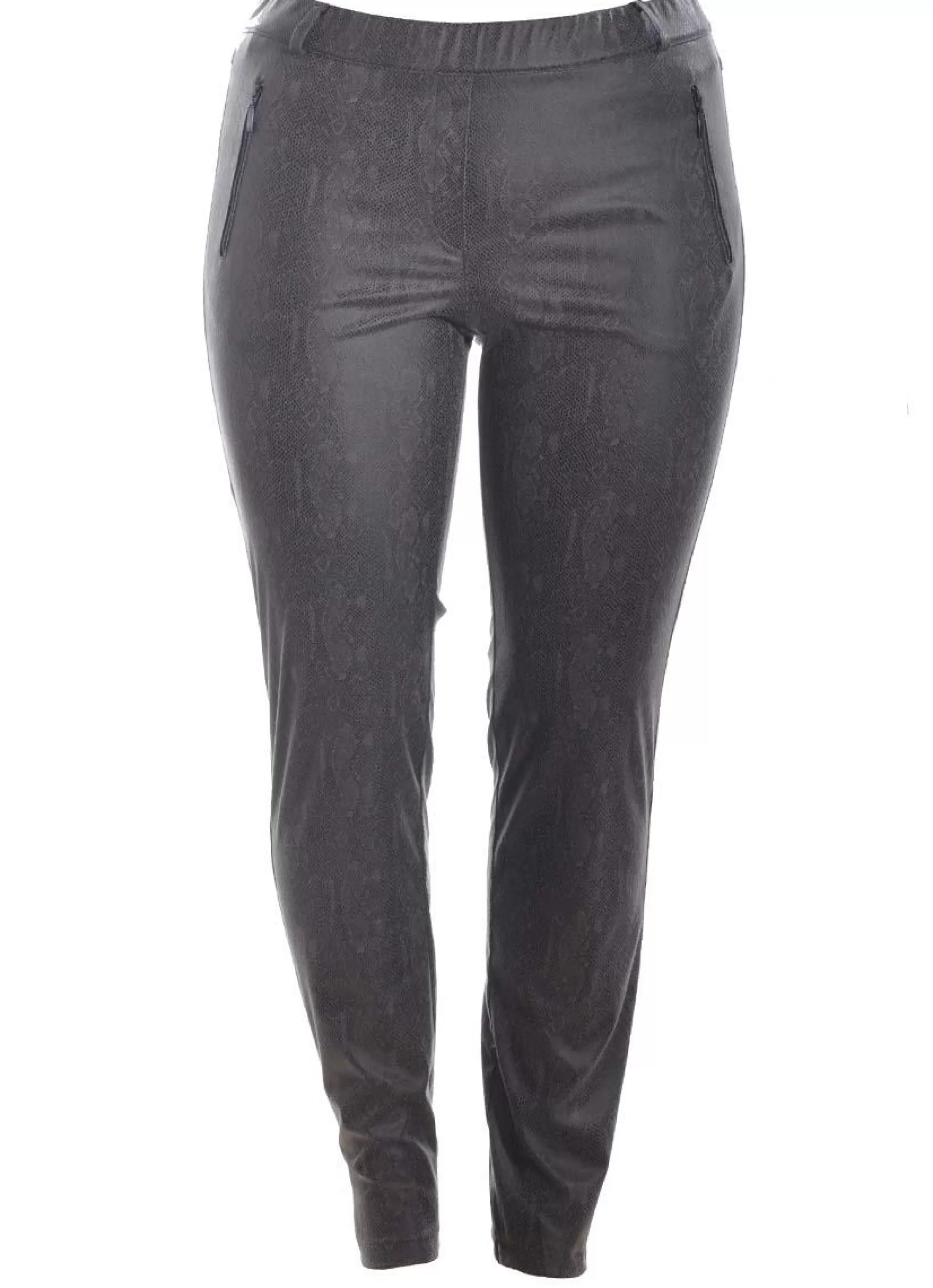 Shop Stark Broek Janna Zip 135-3314-432 Kl. 93 Grijs/Bruin