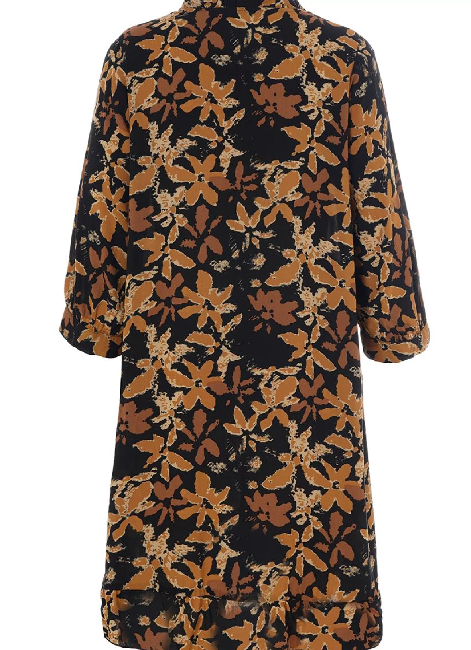 New Studio Dress Julia S235855 Black With Camel Clouds