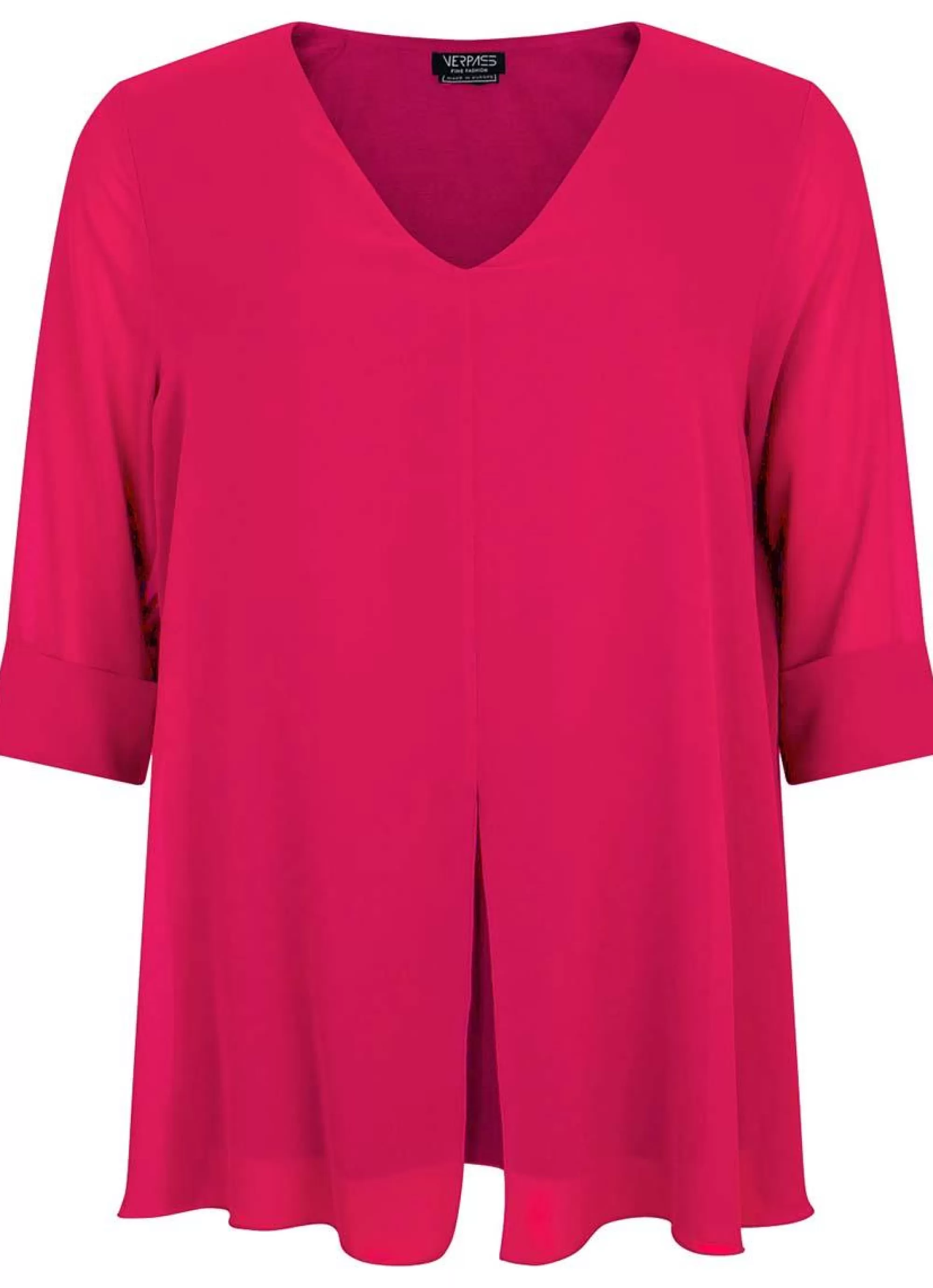 Fashion Verpass Blouse 3052-33 Berry