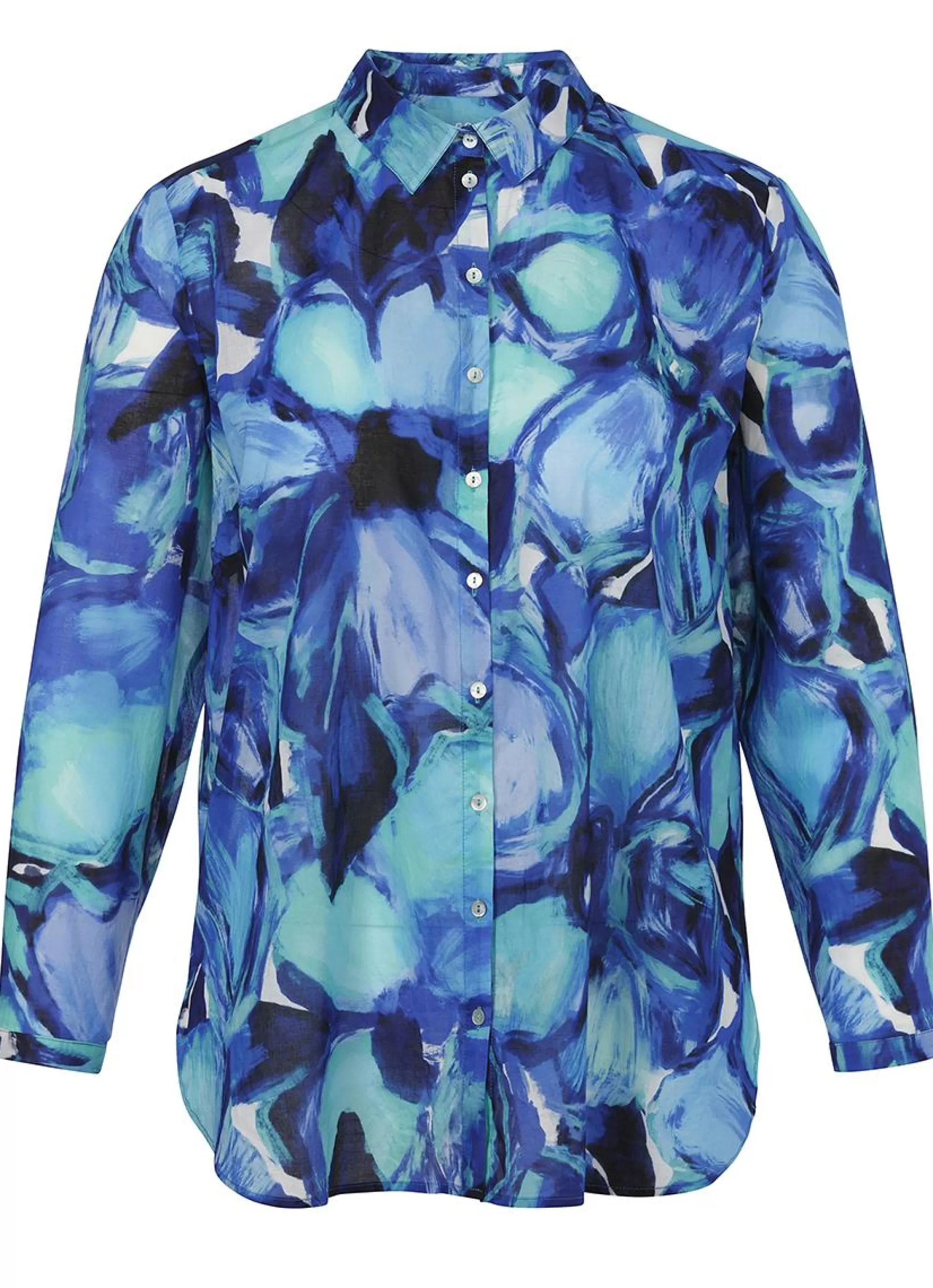 Best Via Appia Due Blouse 2411903 - 803 Marine Multi