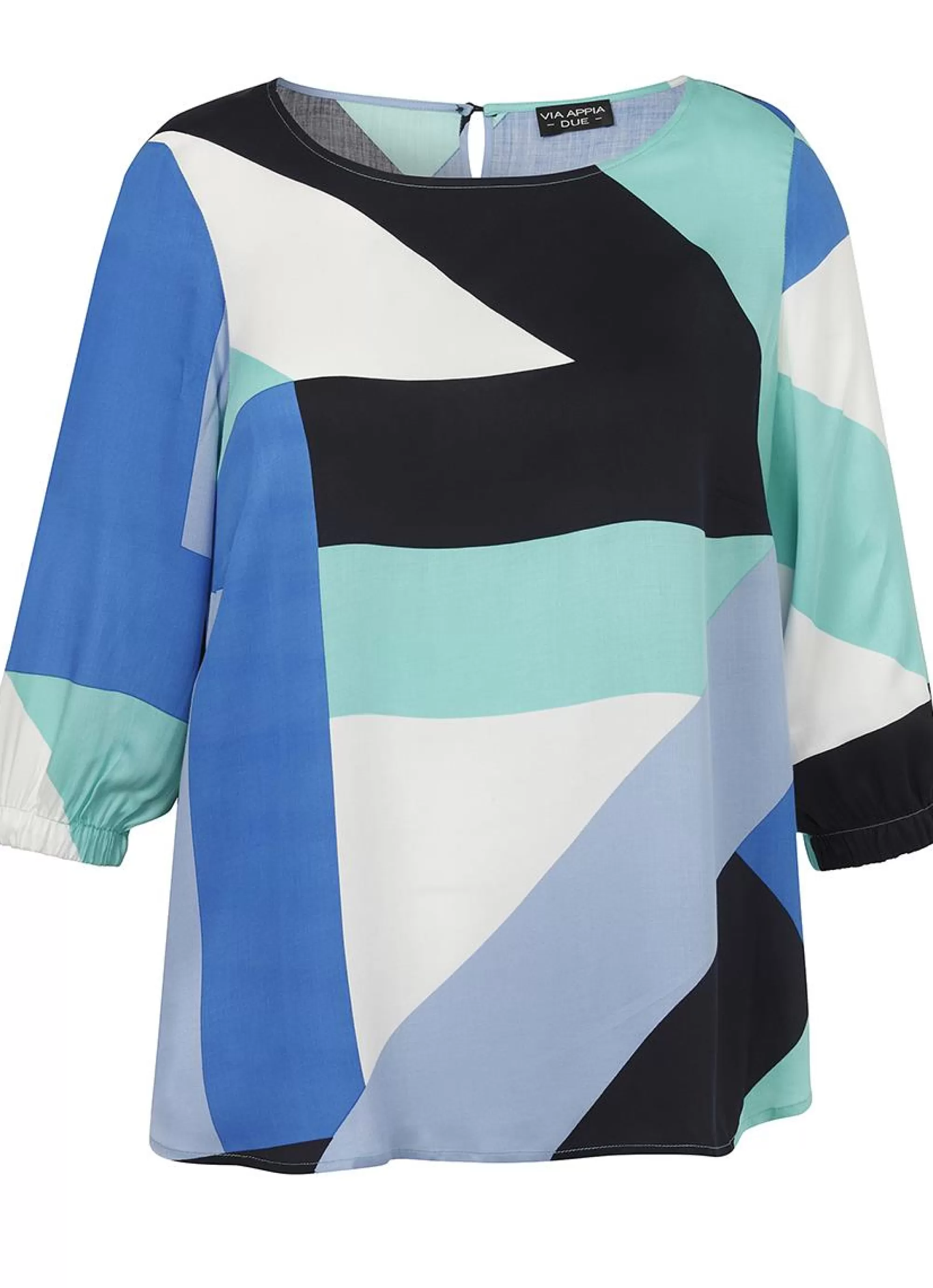 Flash Sale Via Appia Due Blouse 2411916 - 573 Marine Multi