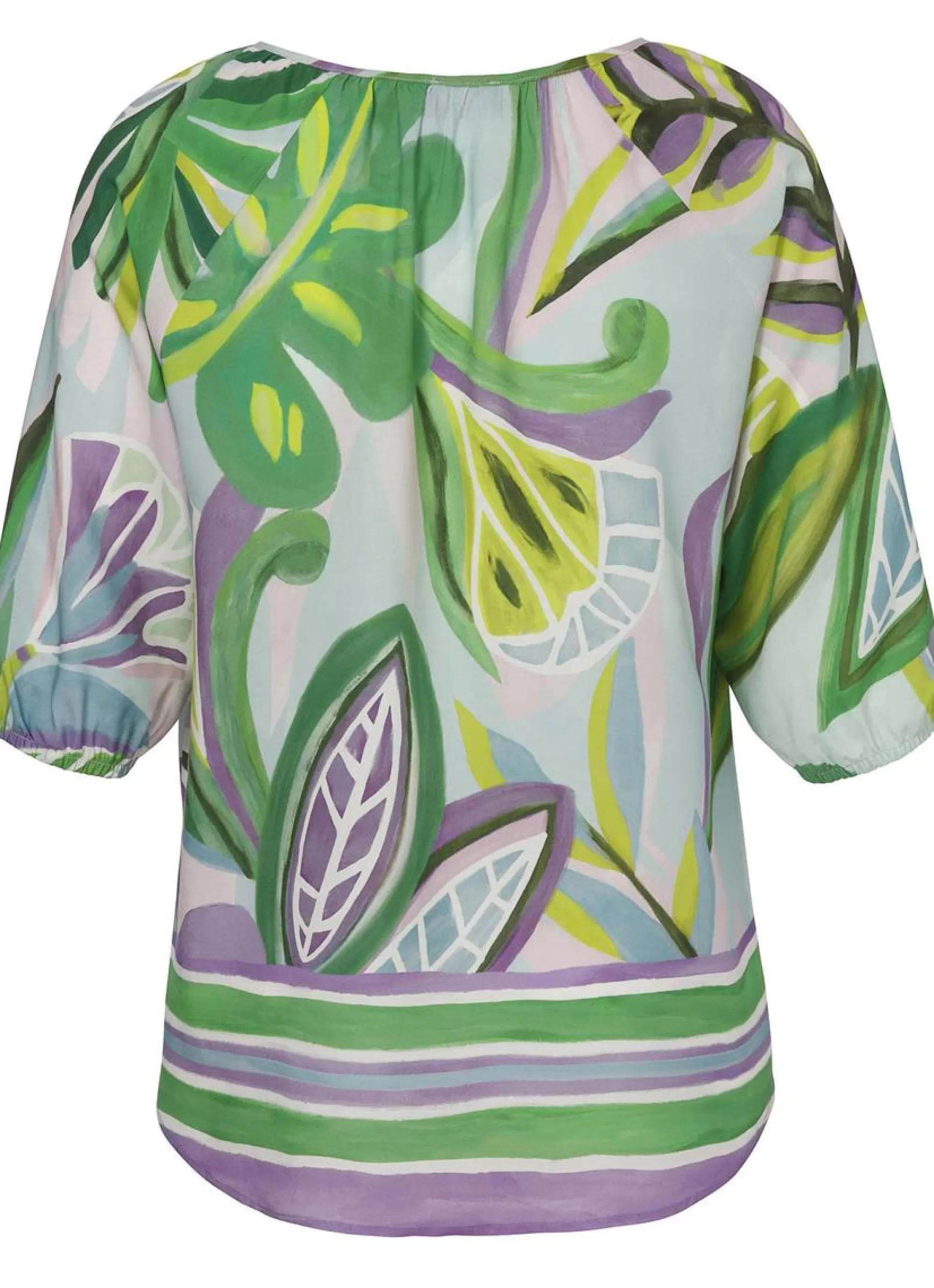 New Via Appia Due Blouse 2412921 - 553 Groen Multi