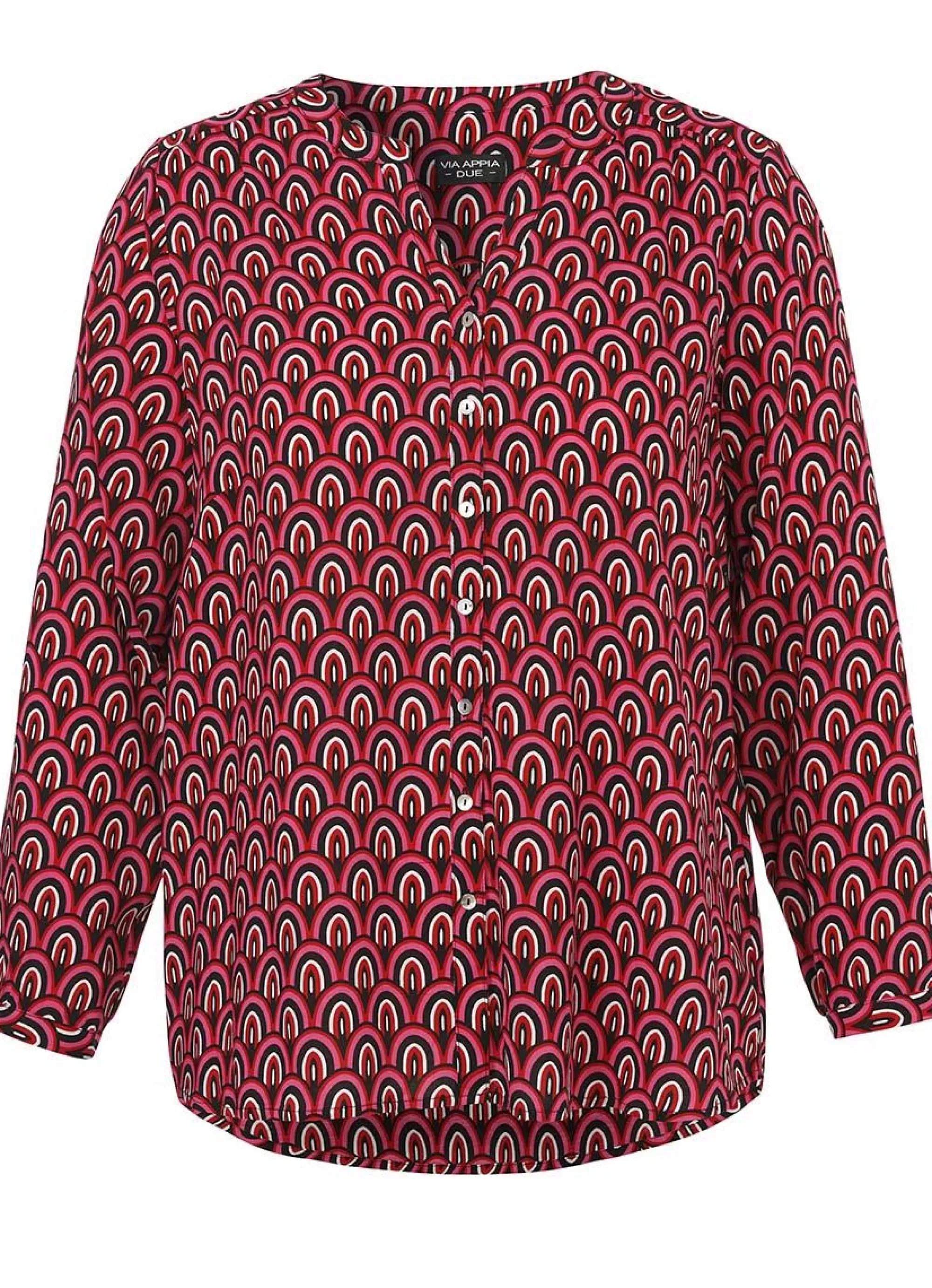 Clearance Via Appia Due Blouse 2421940 - 353 Rood