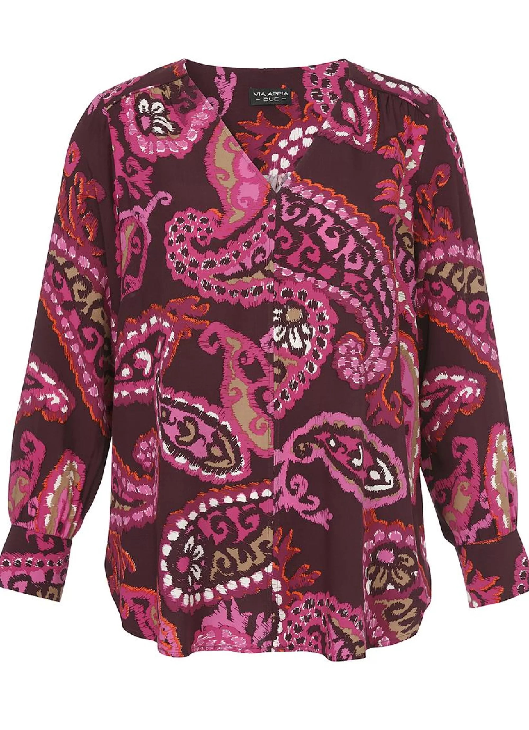 Online Via Appia Due Blouse 653792 - 613 Pink Multi