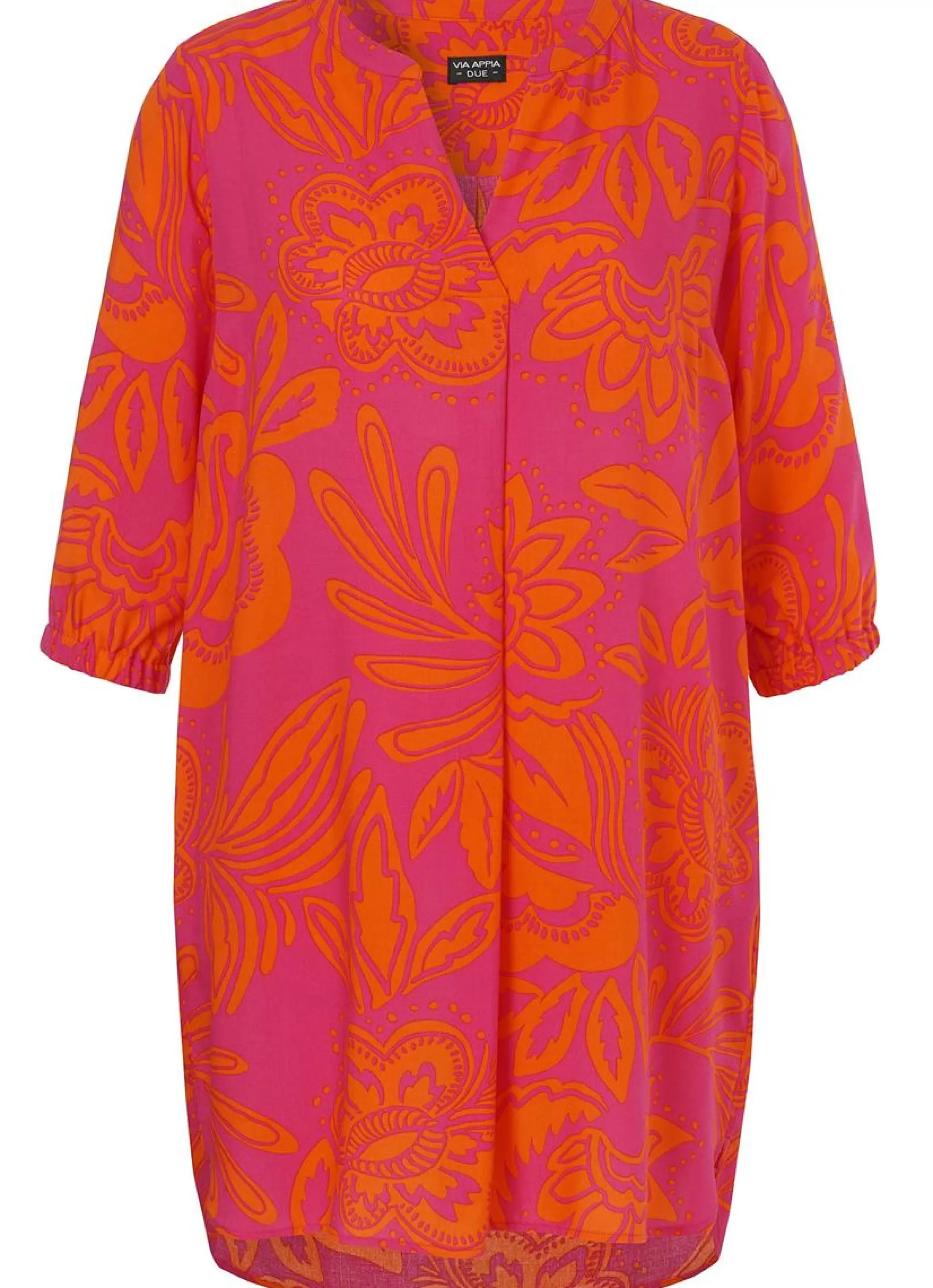 Store Via Appia Due Jurk 2422680 - 650372 Fuchsia/Mandarine