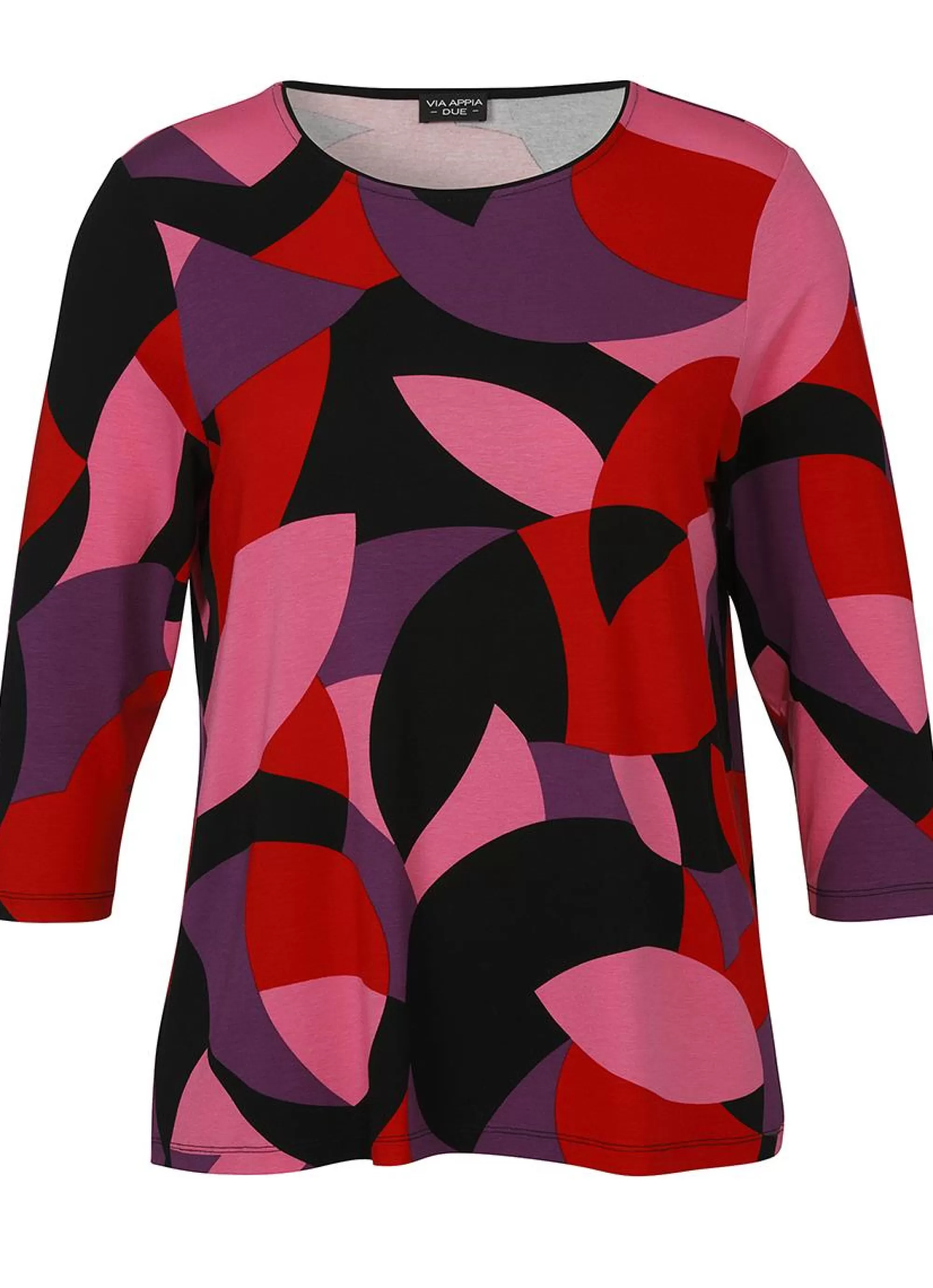 Online Via Appia Due Shirt 2411707 - 103 Zwart Multi