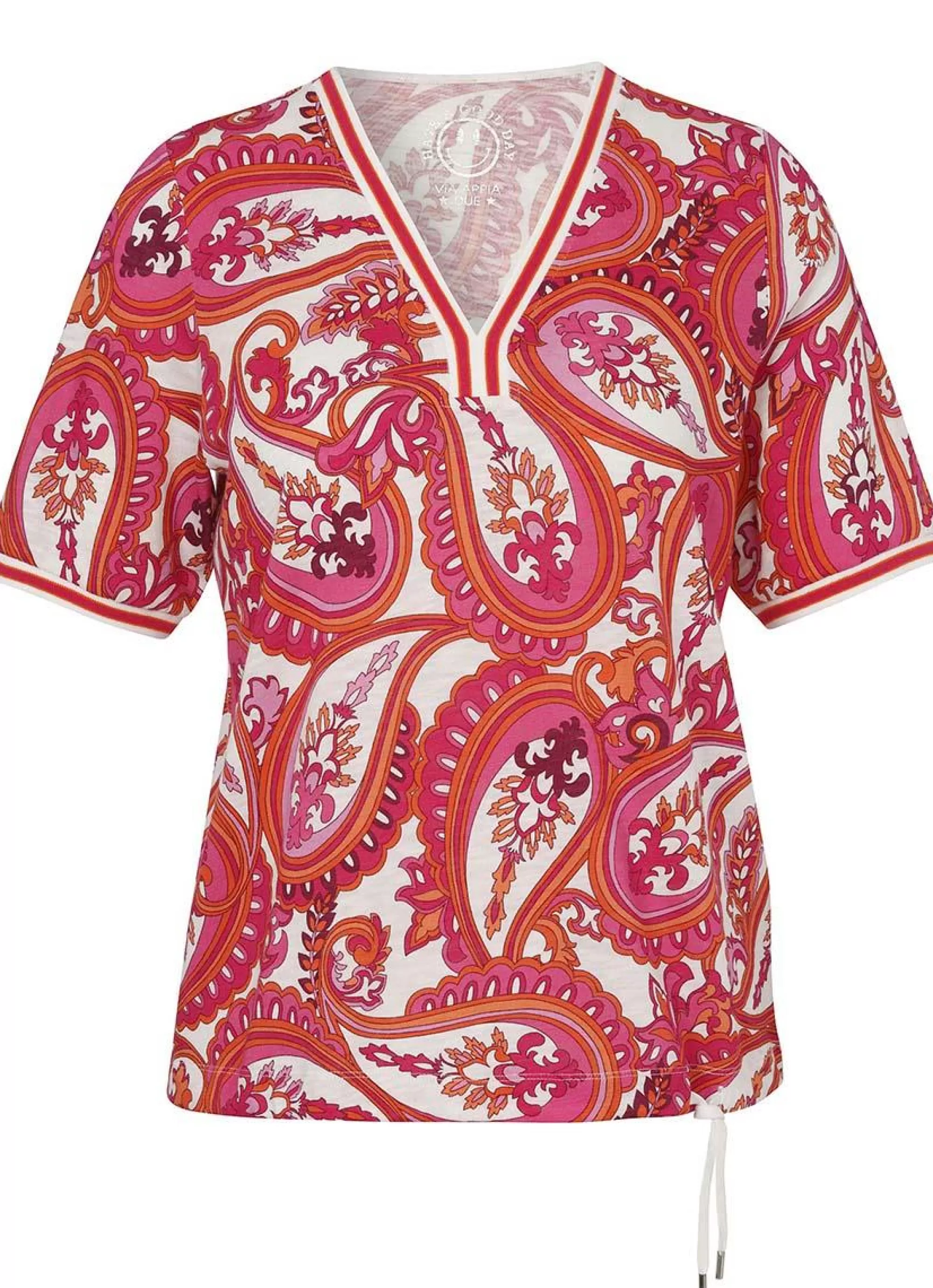 Hot Via Appia Due Shirt 2412449 - 653 Multi Fuchsia